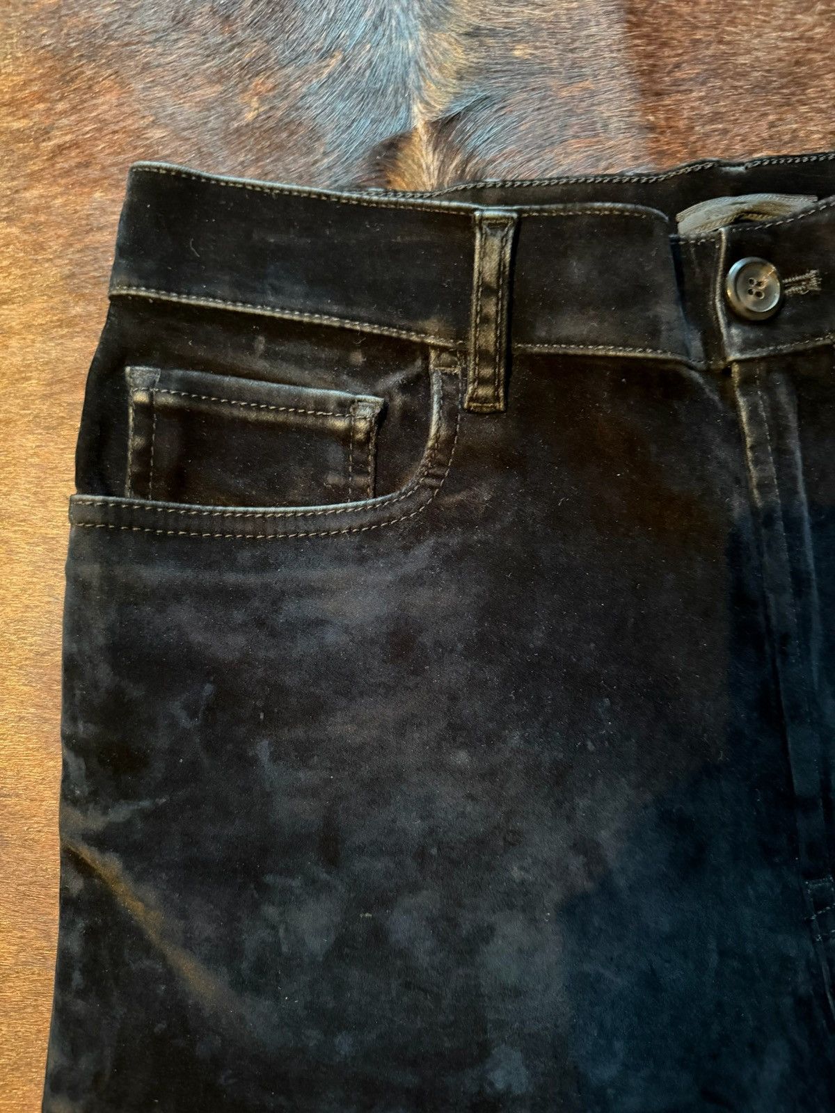Prada Velvet 5 pocket pants Size US 31 - 4 Thumbnail