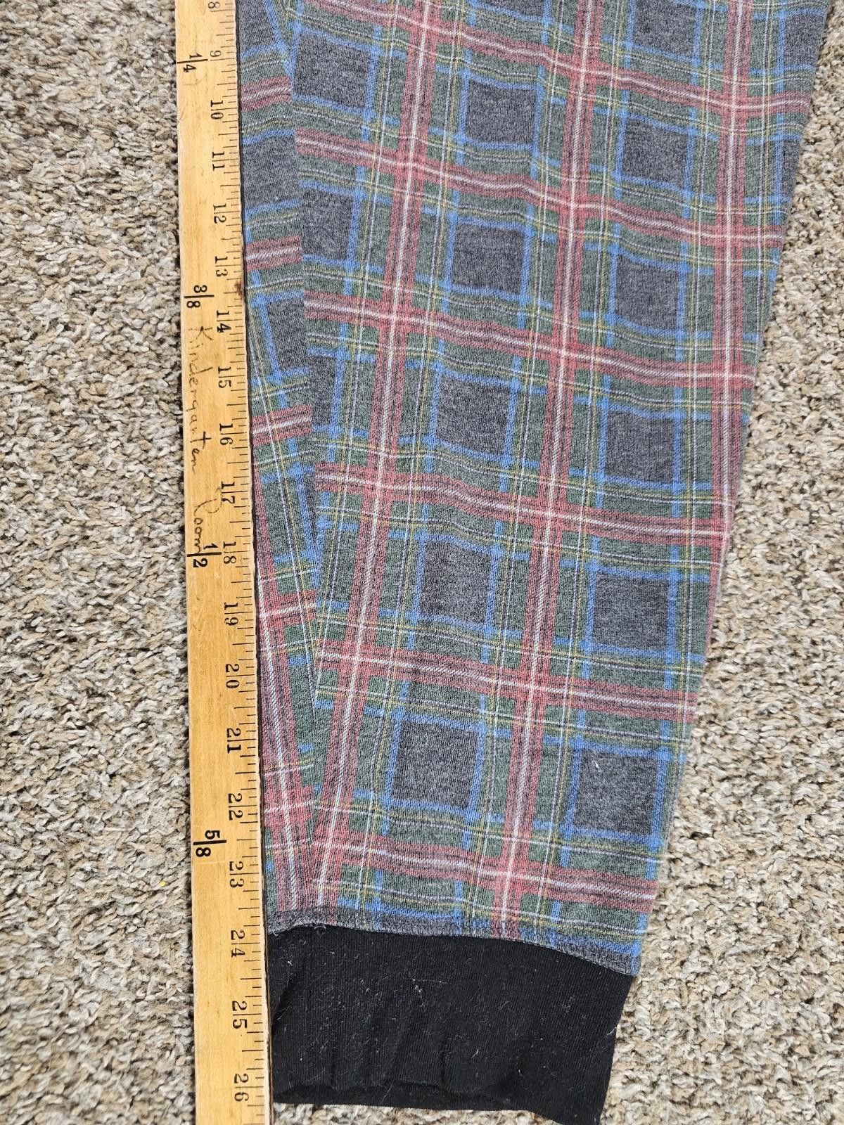 Fruit Of The Loom fruit of the loom XL plaid drawstring lounge pants Size ONE SIZE - 5 Thumbnail