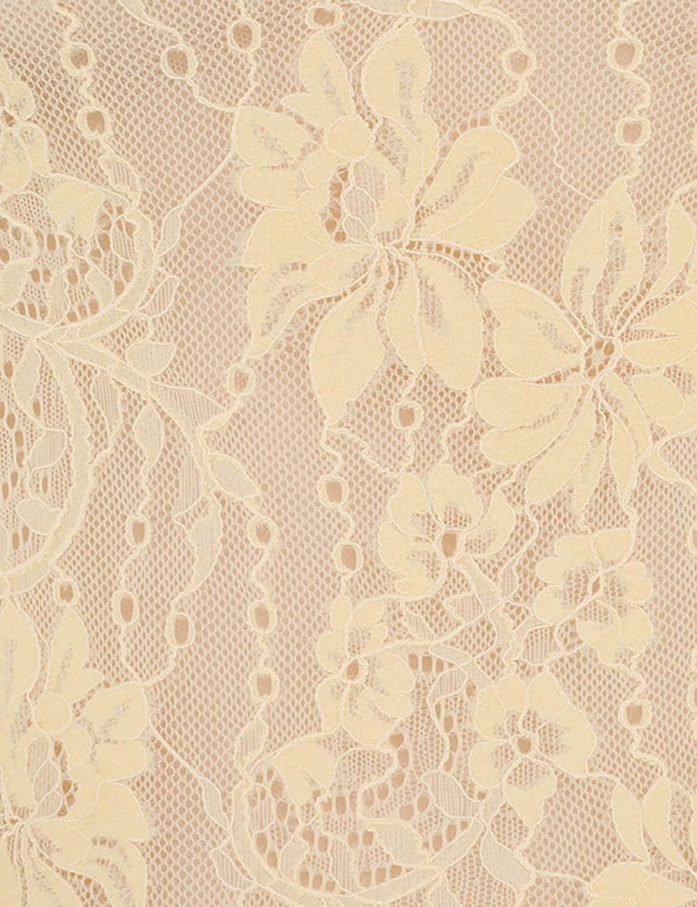 Zimmermann oc11z0225 Lace Bodysuit in Beige Size XL / US 12-14 / IT 48-50 - 6 Thumbnail