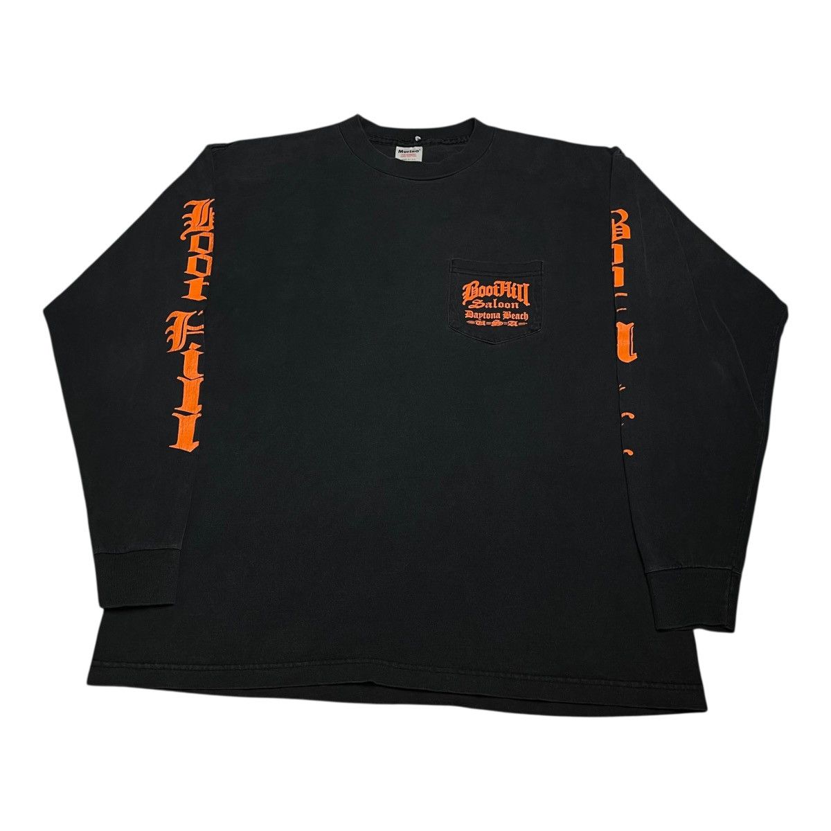 Vintage Vintage 1997 Biketoberfest Boot Hill Saloon Long Sleeve Tee Size US XL / EU 56 / 4 - 2 Thumbnail