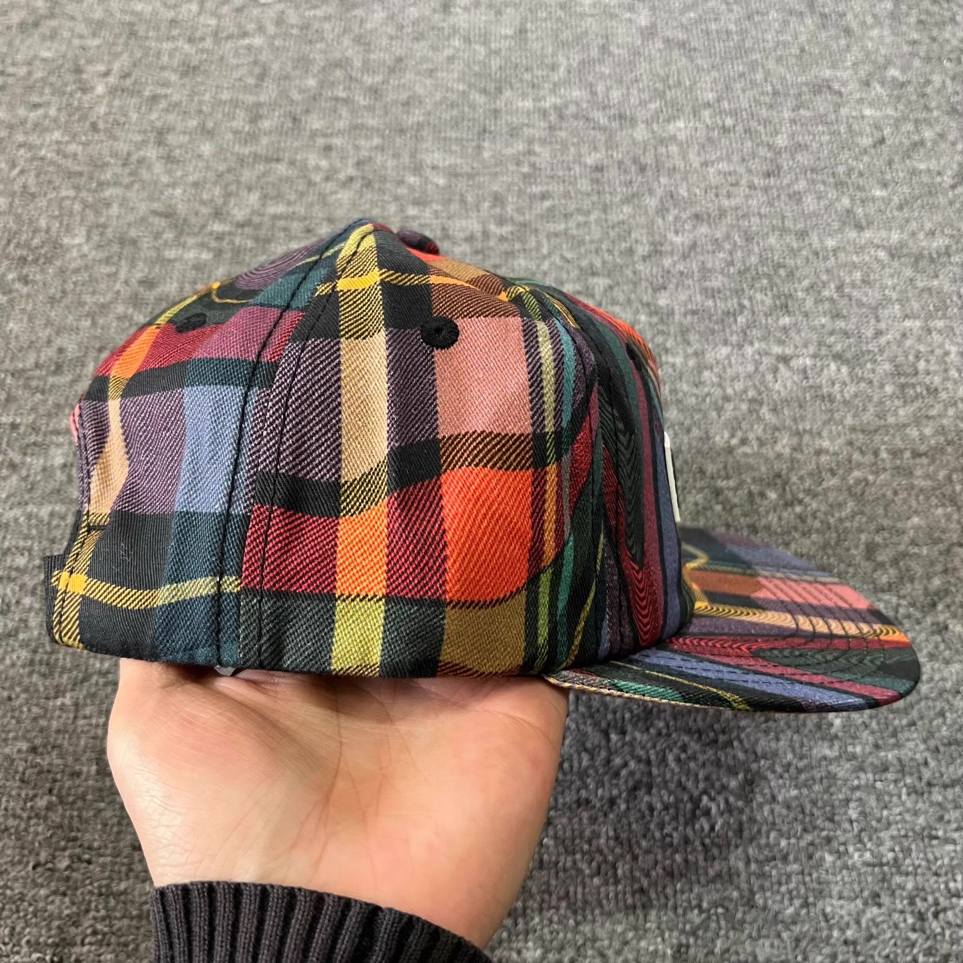 Billionaire Boys Club BBC ICECREAM Rubber Patch Flat Brim Baseball Cap Q7 Size ONE SIZE - 6 Thumbnail