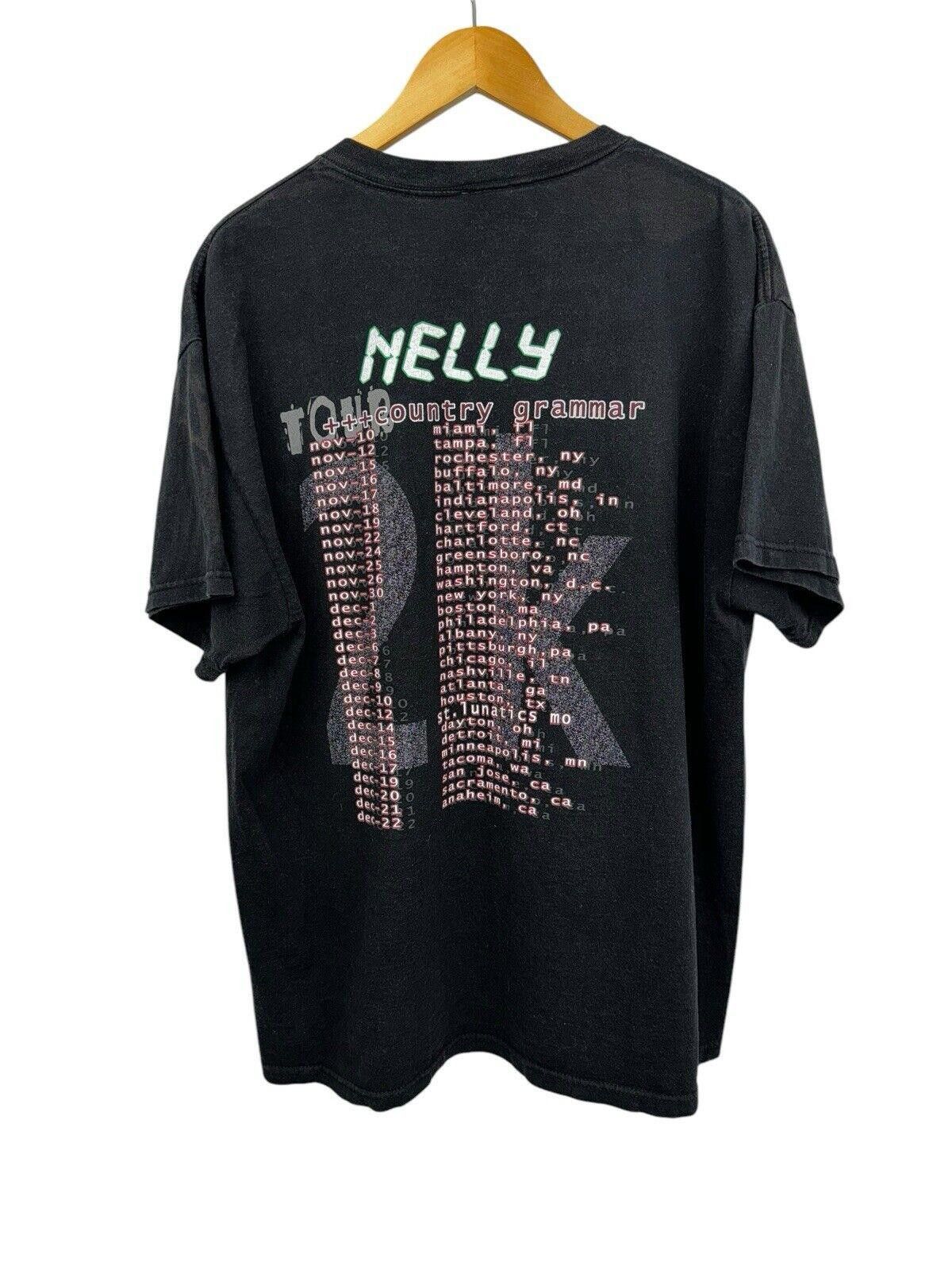 Delta Vintage Nelly 2K Country Grammar Tour 2000 Rap Tee Shirt XL Size US XL / EU 56 / 4 - 2 Thumbnail