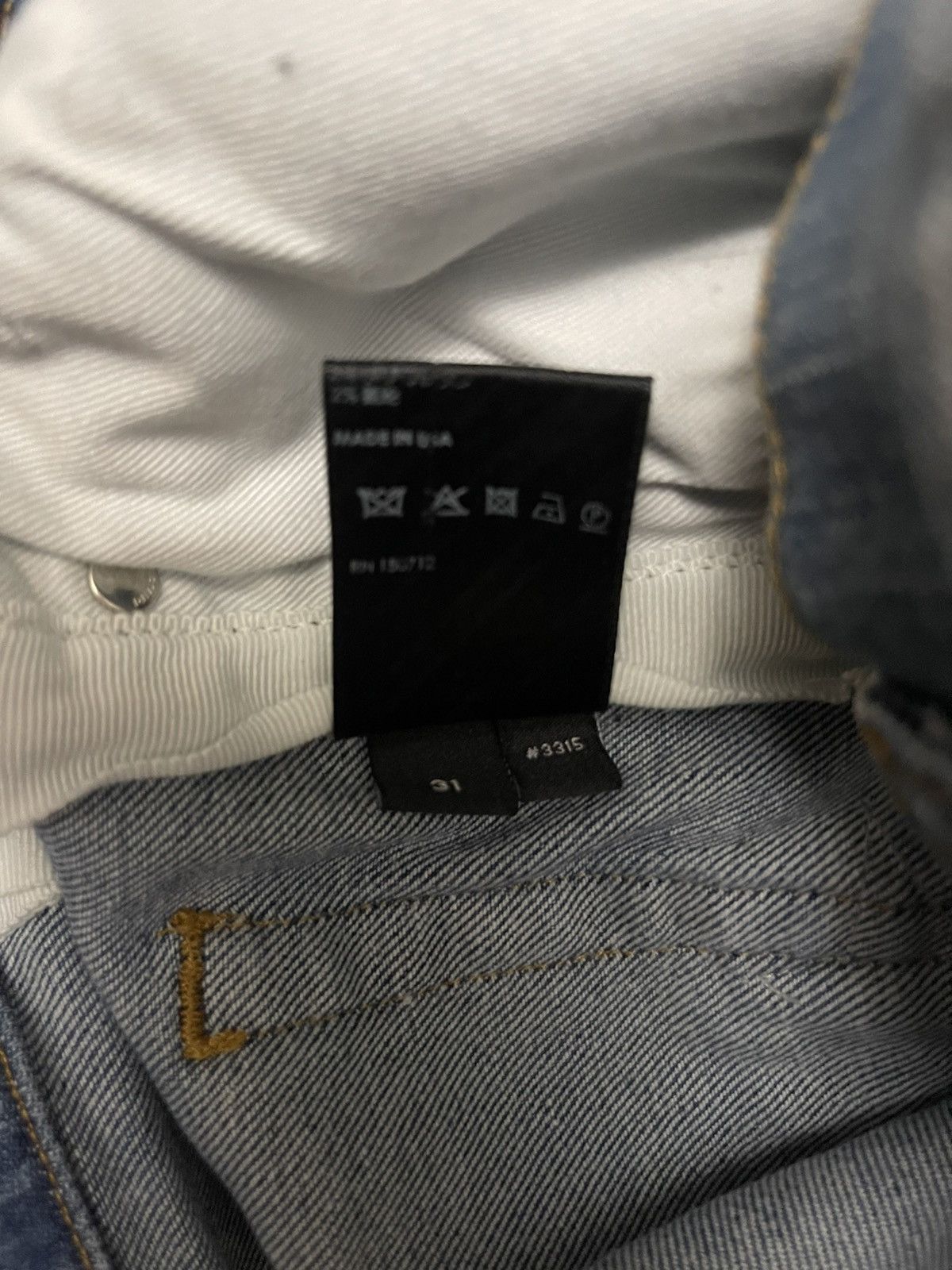 Amiri Amiri x Chemist Denim Star Patch 70’s Indigo Size US 31 - 12 Thumbnail