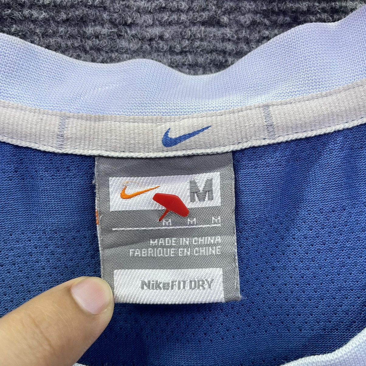 Nike × Vintage 2000s Nike Fit Dry Embroidery Small Swoosh Tank Top Size US M / EU 48-50 / 2 - 3 Thumbnail