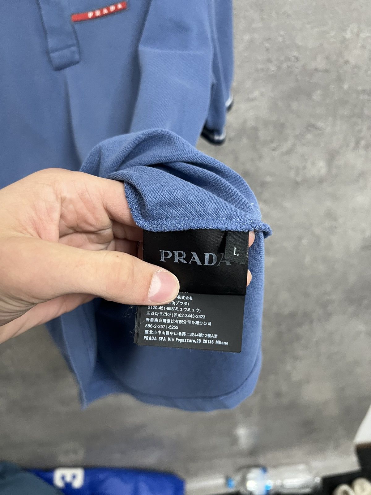 Prada Prada Polo Shirt Size US L / EU 52-54 / 3 - 6 Thumbnail