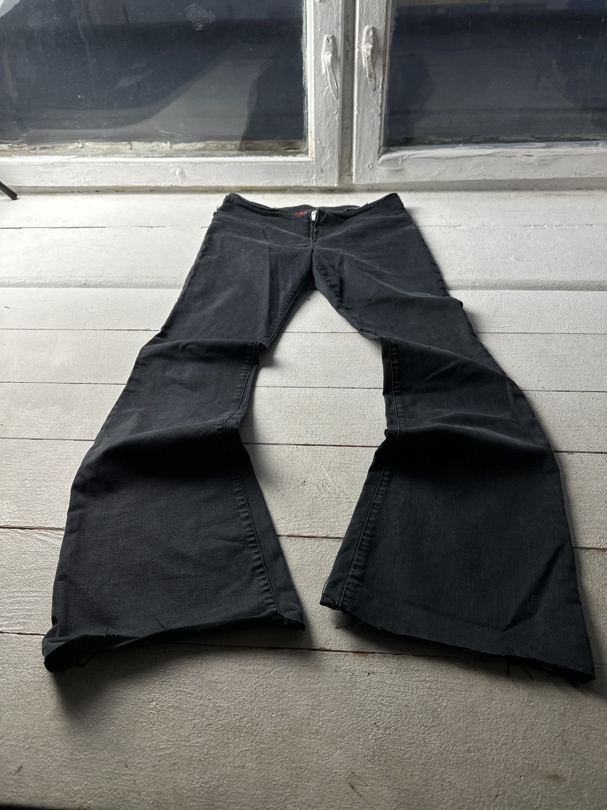 Miss Sixty GRAIL🚨Vintage Y2K Miss Sixty Flared Pants Streetwear 90s Size 27" / US 4 / IT 40 - 1 Thumbnail