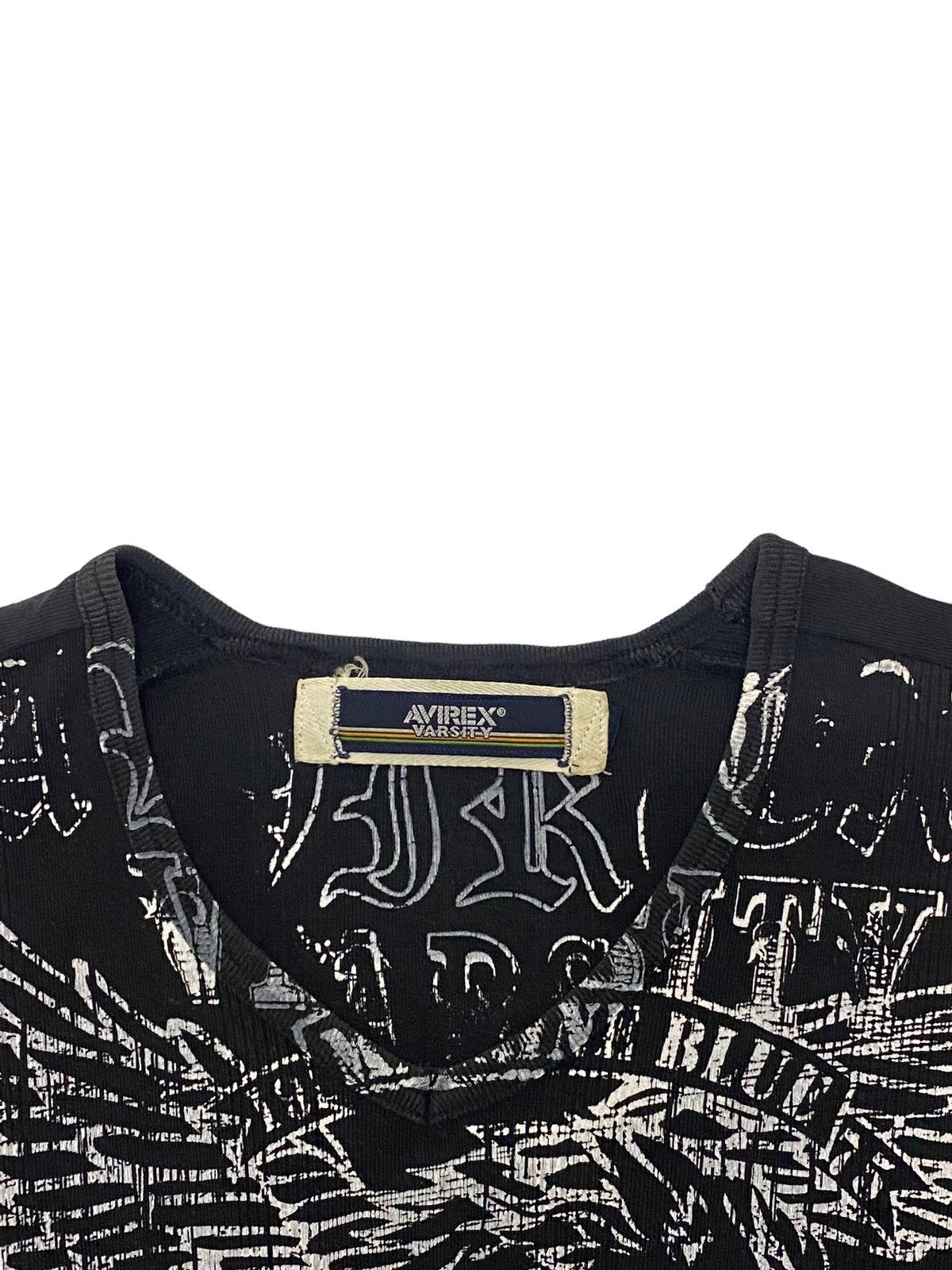 Avirex Avirex Varsity V Collar Ringer Art of Eagles Print Size US S / EU 44-46 / 1 - 3 Thumbnail