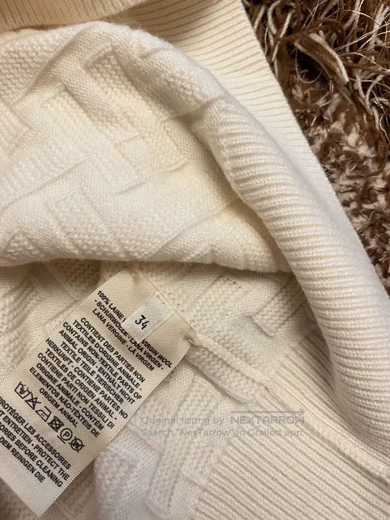 Hermes Hermes Knit Short Sleeve Sweatshirt Size XXS / US 00 / IT 34 - 6 Thumbnail
