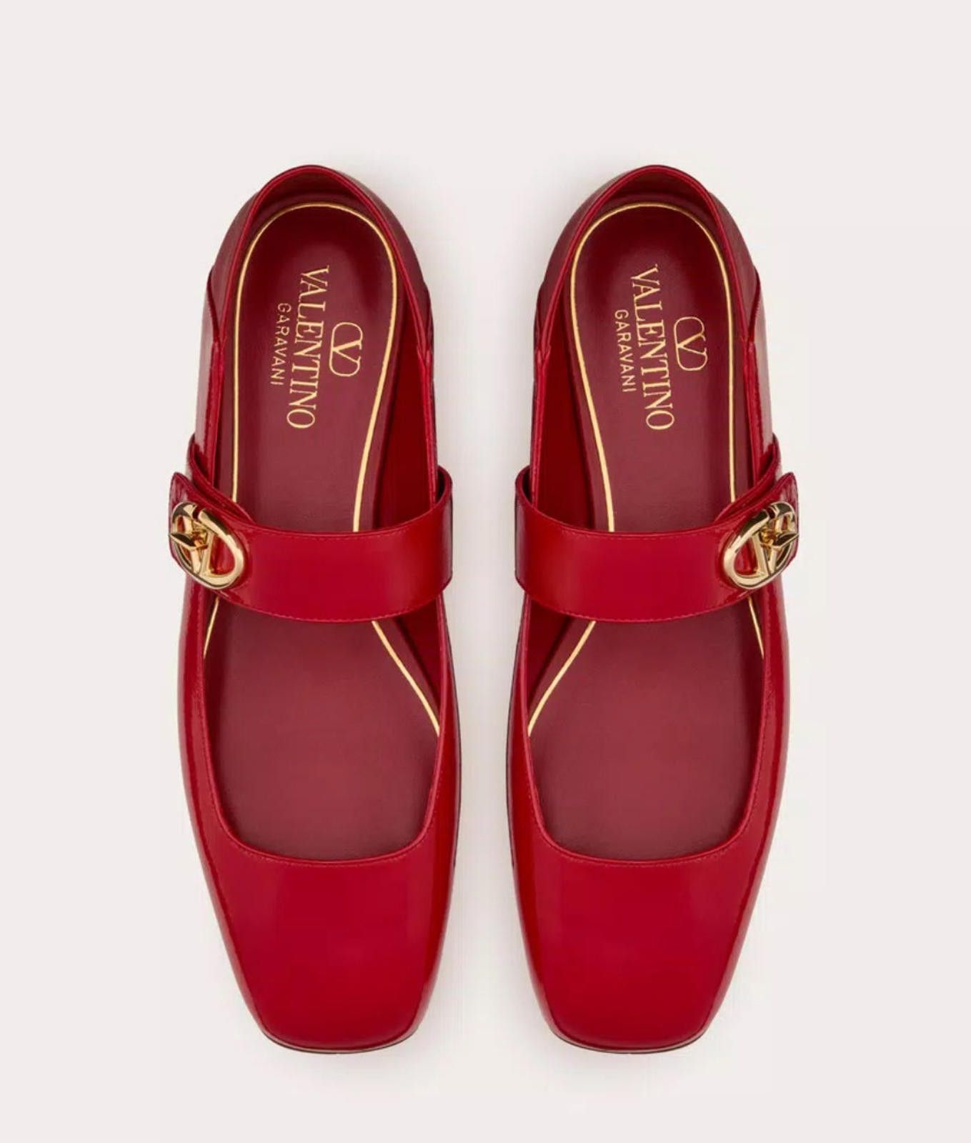 Other Valentino Mary Jane V-Logo Ballerina Flat Size US 7.5 / IT 37.5 - 4 Thumbnail