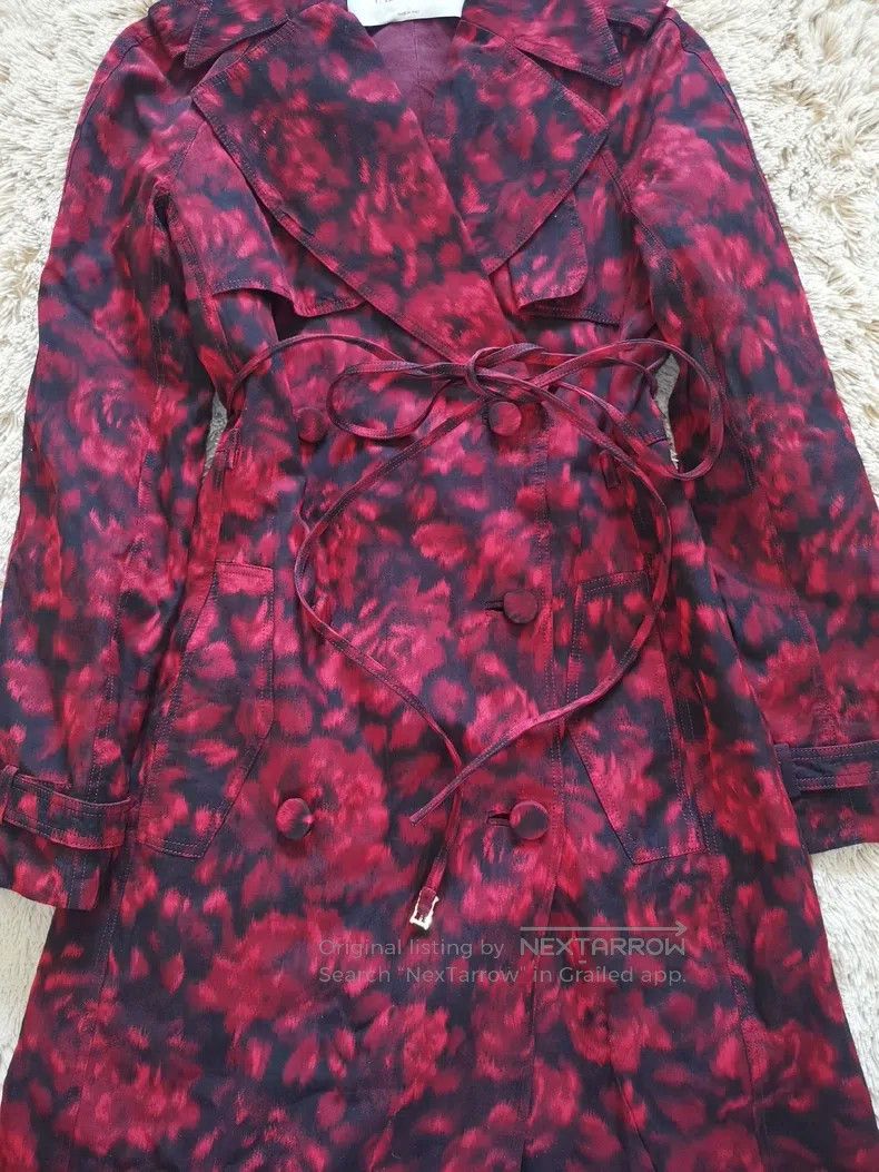 Valentino Valentino Rose trench coat Size M / US 6-8 / IT 42-44 - 2 Thumbnail