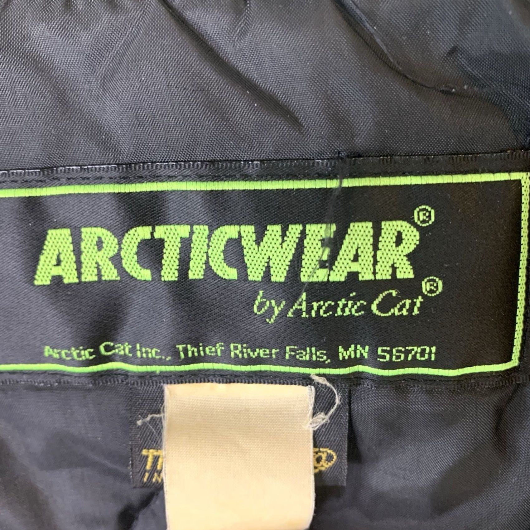 Vintage VINTAGE Arctic Cat Jacket Mens XL Green & Black 2in1 Coat Nitro Thinsulate Snowmobile Hoodie? Size US XL / EU 56 / 4 - 4 Thumbnail