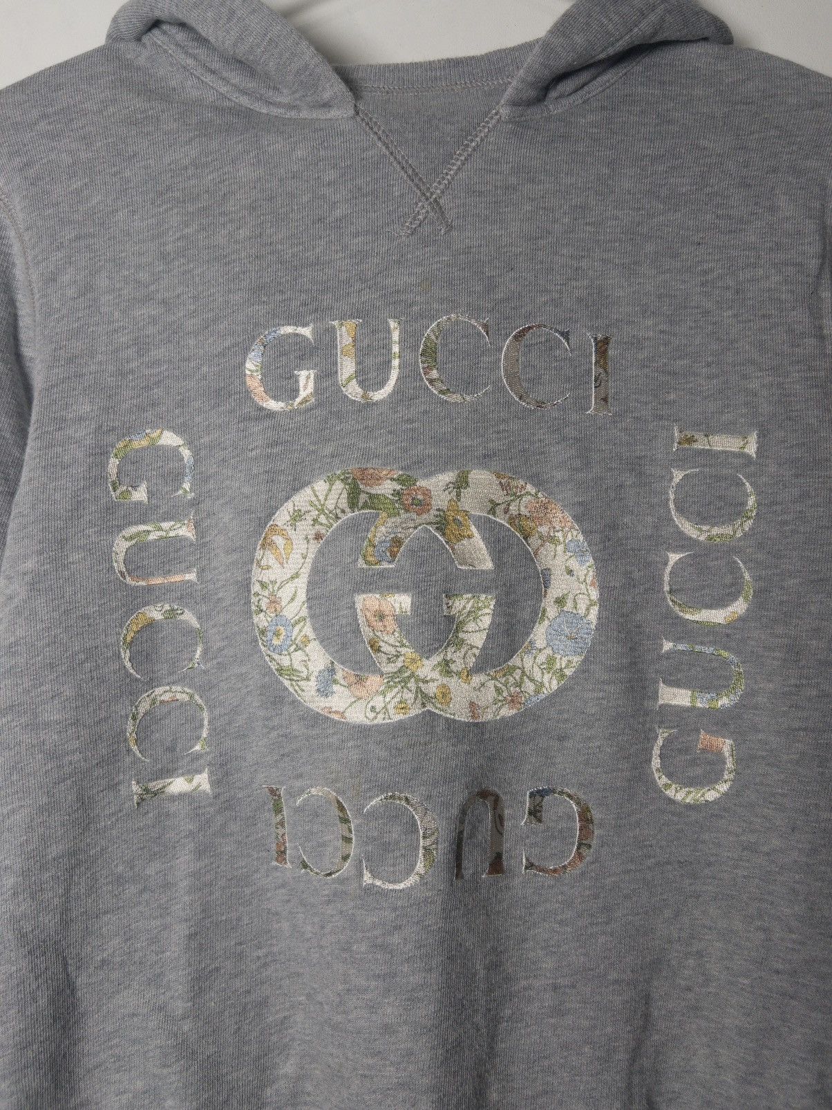 Gucci Gucci Interlocking G Cotton Hoodie Size XXS / US 00 / IT 34 - 4 Thumbnail