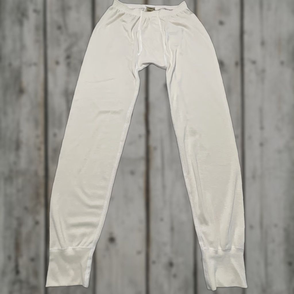 Vintage VINTAGE L.L.Bean Base Layer Pants Men Large Tall Beige Size US 33 - 1 Thumbnail