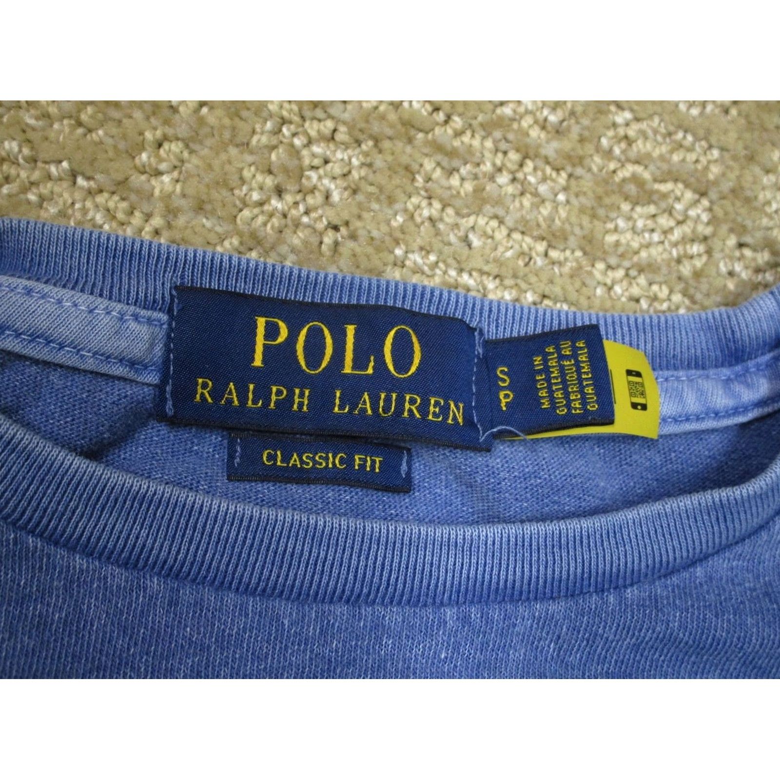 Polo Ralph Lauren Polo Ralph Lauren Shirt Men Small Blue Short Sleeve Classic Fit Logo Tee Size US S / EU 44-46 / 1 - 7 Thumbnail
