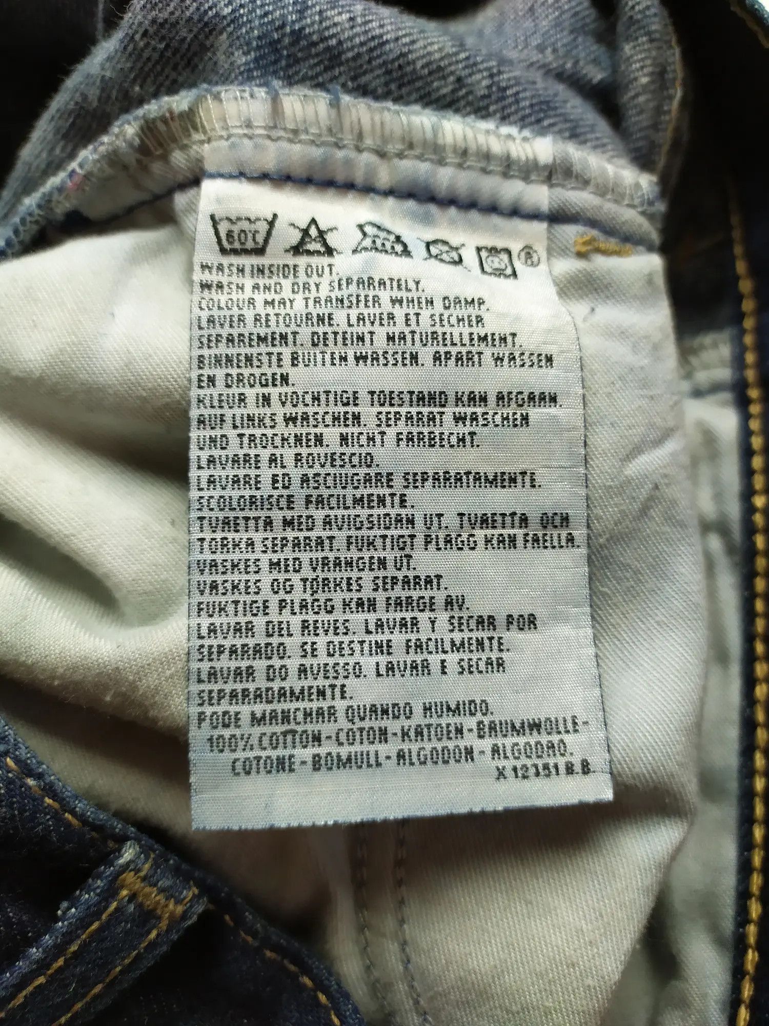 Levi's × Levi's Vintage Clothing Vintage Levis Orange tab Denim Jeans Size US 32 / EU 48 - 6 Thumbnail