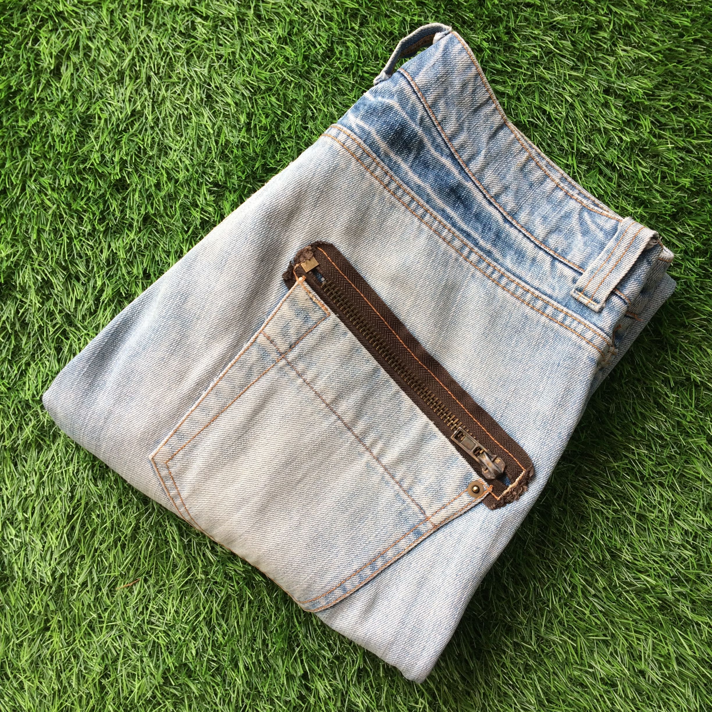 Japanese Brand × Jean Distressed Japanese Faded Denim Jeans D-701 Size US 32 / EU 48 - 10 Thumbnail
