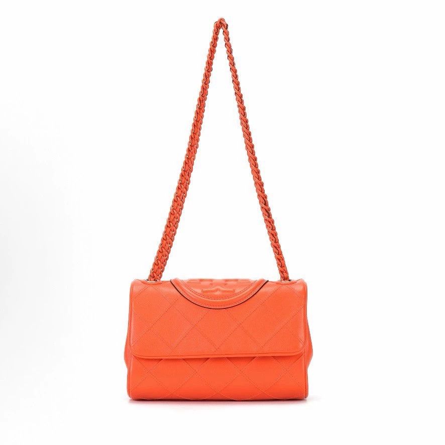 Tory Burch Tory Burch Fleming Red Chain Bag 22x15x8 Size ONE SIZE - 2 Thumbnail