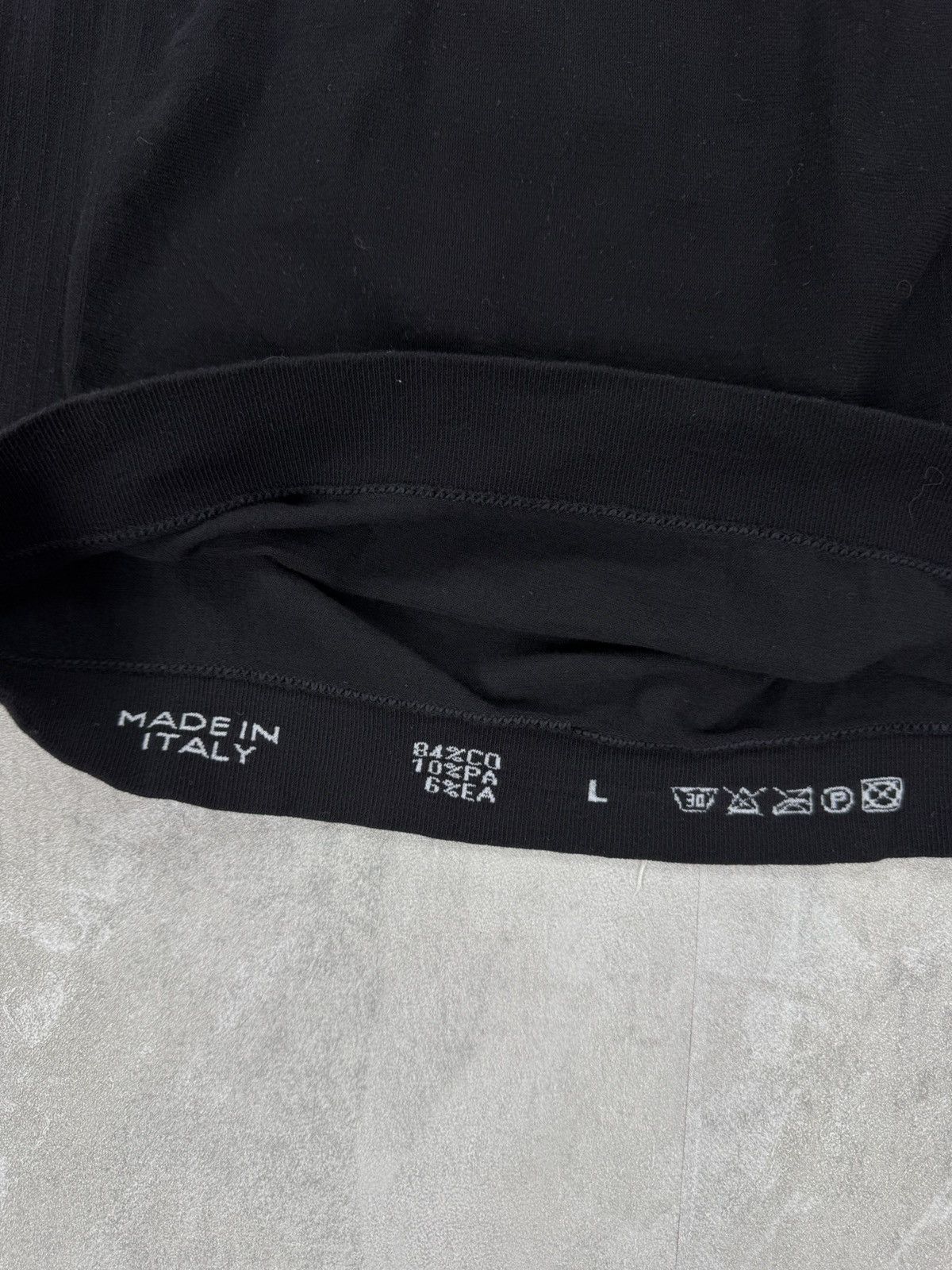 Versus × Versus Versace VERSUS Intimo Mens Three Black T-shirts size L Size US L / EU 52-54 / 3 - 9 Thumbnail