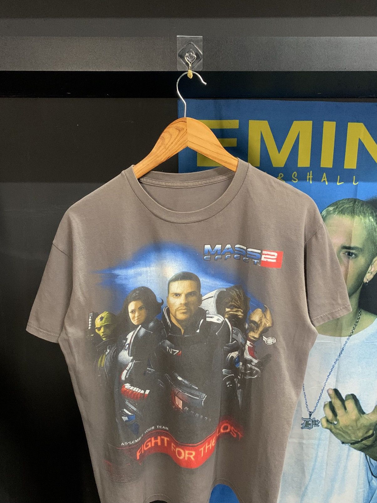 Vintage PROMO TEE GAME MASS EFFECT 2 Size US M / EU 48-50 / 2 - 2 Thumbnail