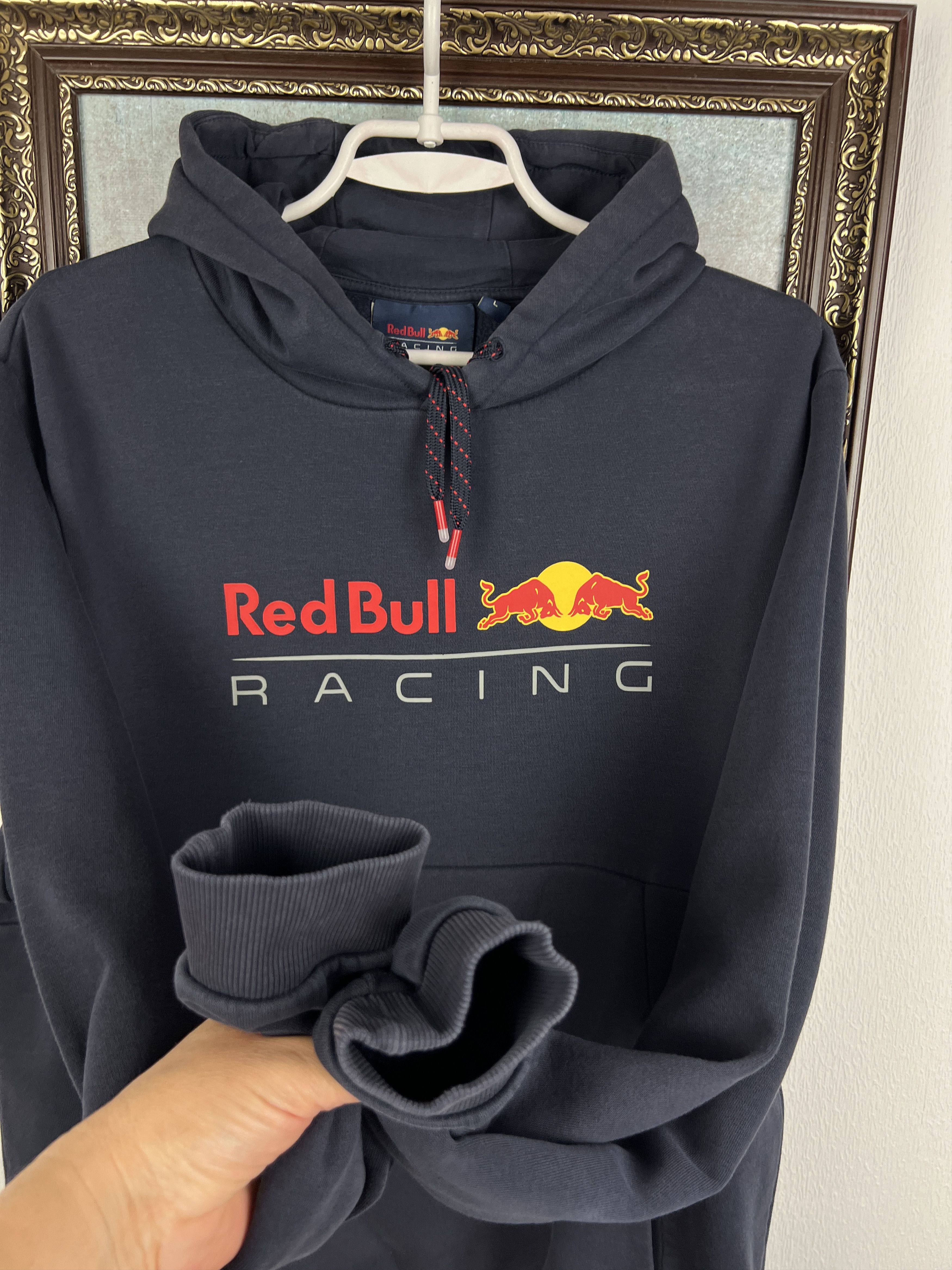 Vintage Red Bull Racing F1 Over Print Hoodie Sweatshirt Jacket Rare Size US L / EU 52-54 / 3 - 5 Thumbnail