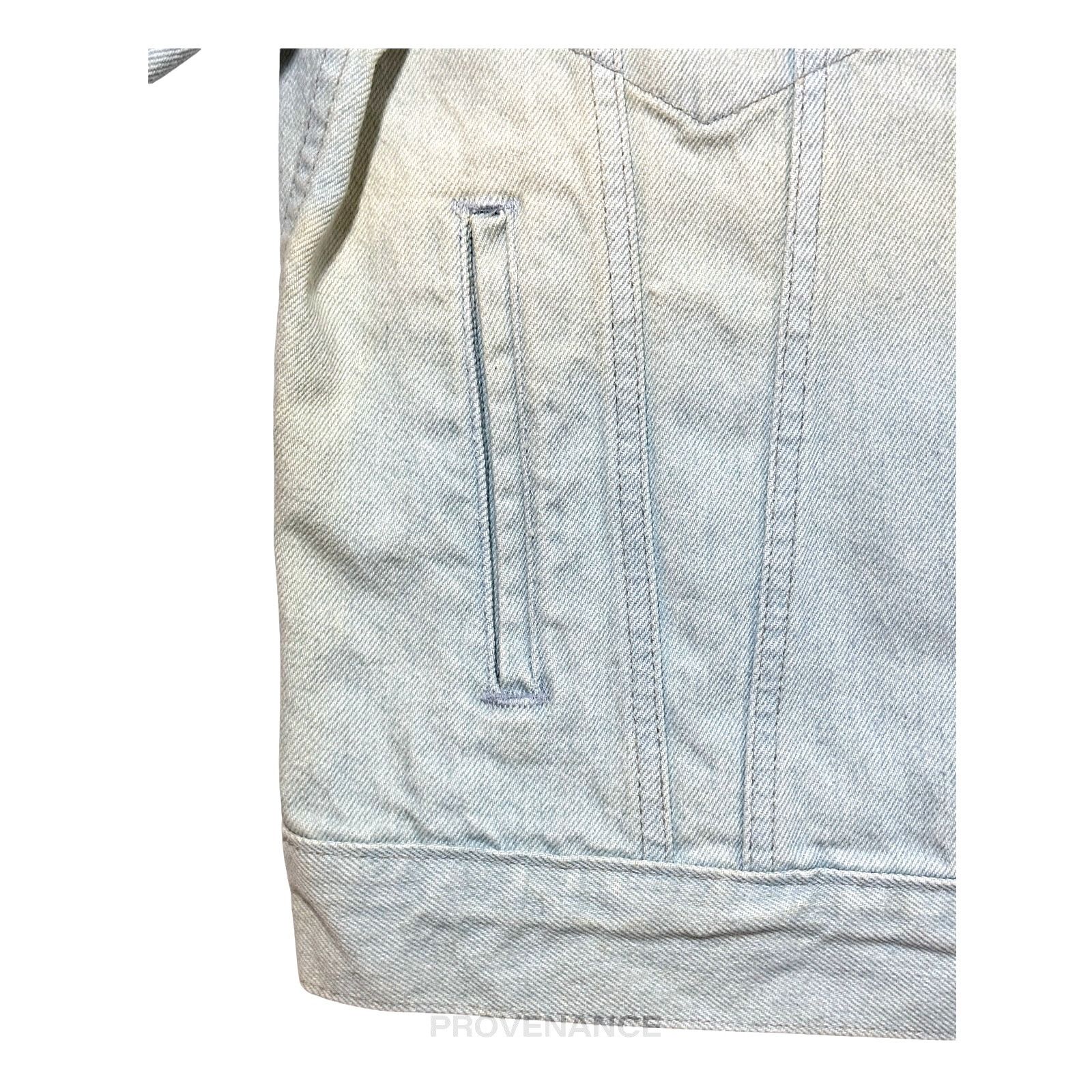 Levi's 🔴 LEVIS Denim Jacket - Light Blue 38 NOS Tags Size US M / EU 48-50 / 2 - 5 Thumbnail