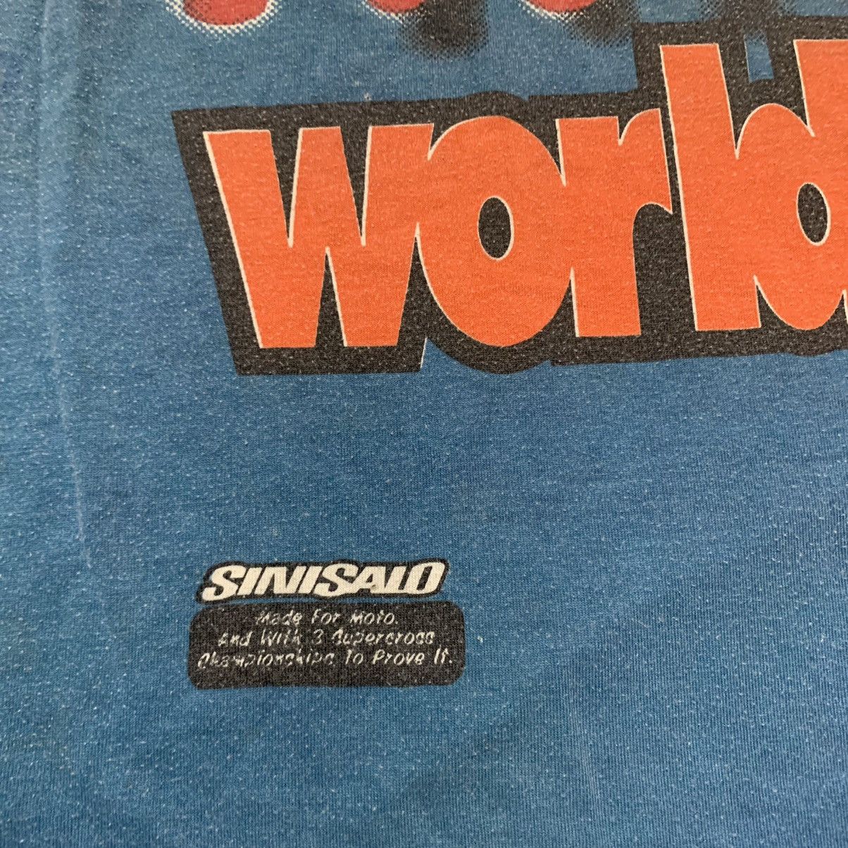 Other Vintate y2k SINISALO MOTO Long Sleeve T-Shirt Size US L / EU 52-54 / 3 - 3 Thumbnail