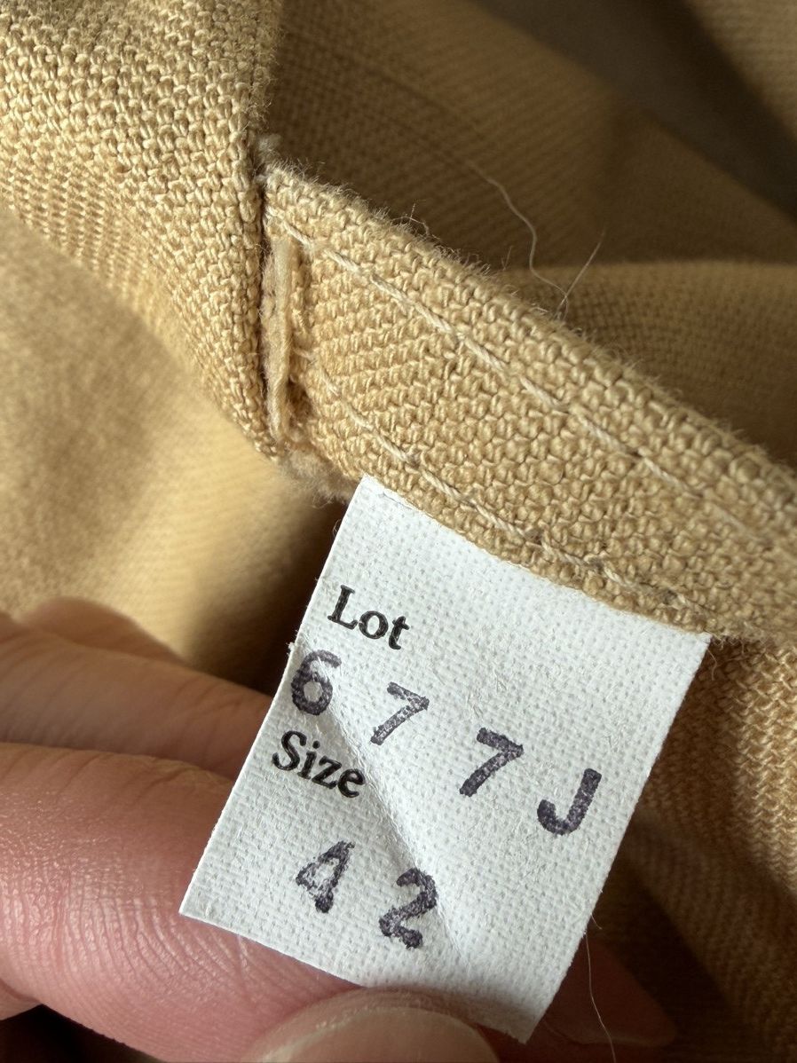 At Last & Co At Last Co Timeworn Clothing Lot 677J Canvas Coverall Size US L / EU 52-54 / 3 - 5 Thumbnail