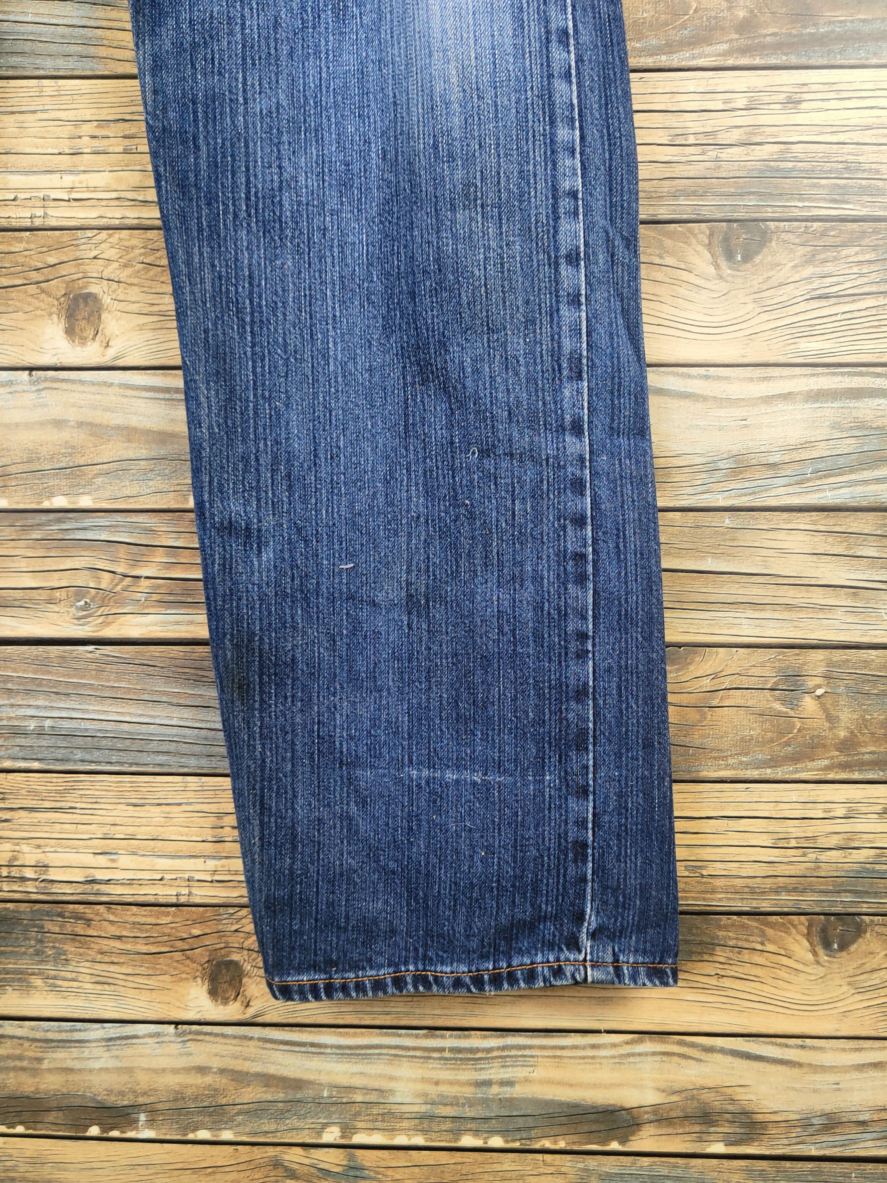 Levi's Levi's Dark Blue Distressed Ripped Jeans #S2823 Size US 36 / EU 52 - 6 Thumbnail