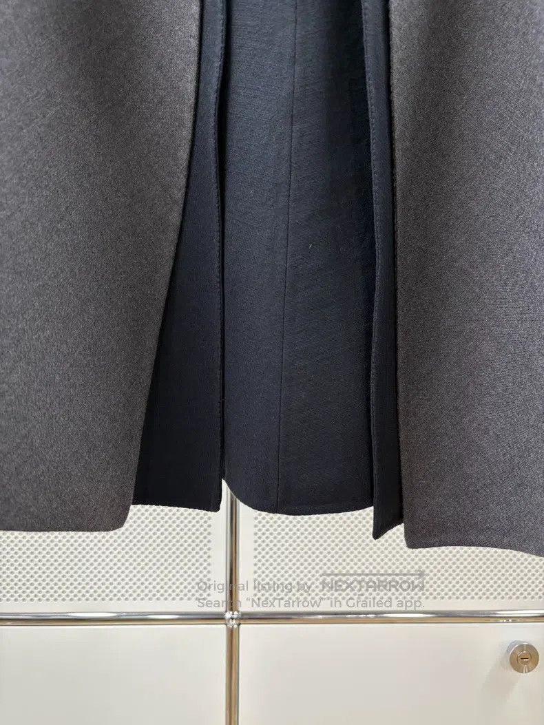 Dior Dior Gray and blue double-layer A-shaped short skirt Size 24" / US 00 / IT 34 - 3 Thumbnail