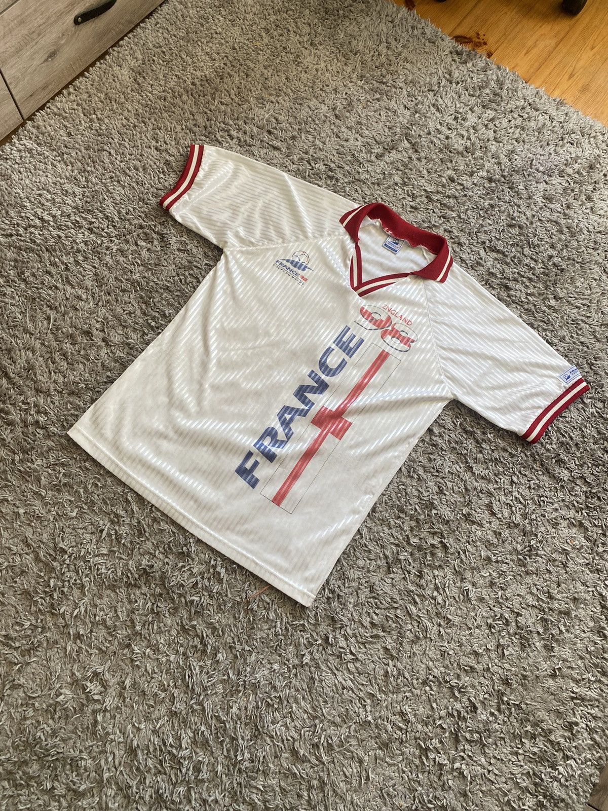 Vintage Vintage England soccer jersey France 1998 Size US XL / EU 56 / 4 - 2 Thumbnail