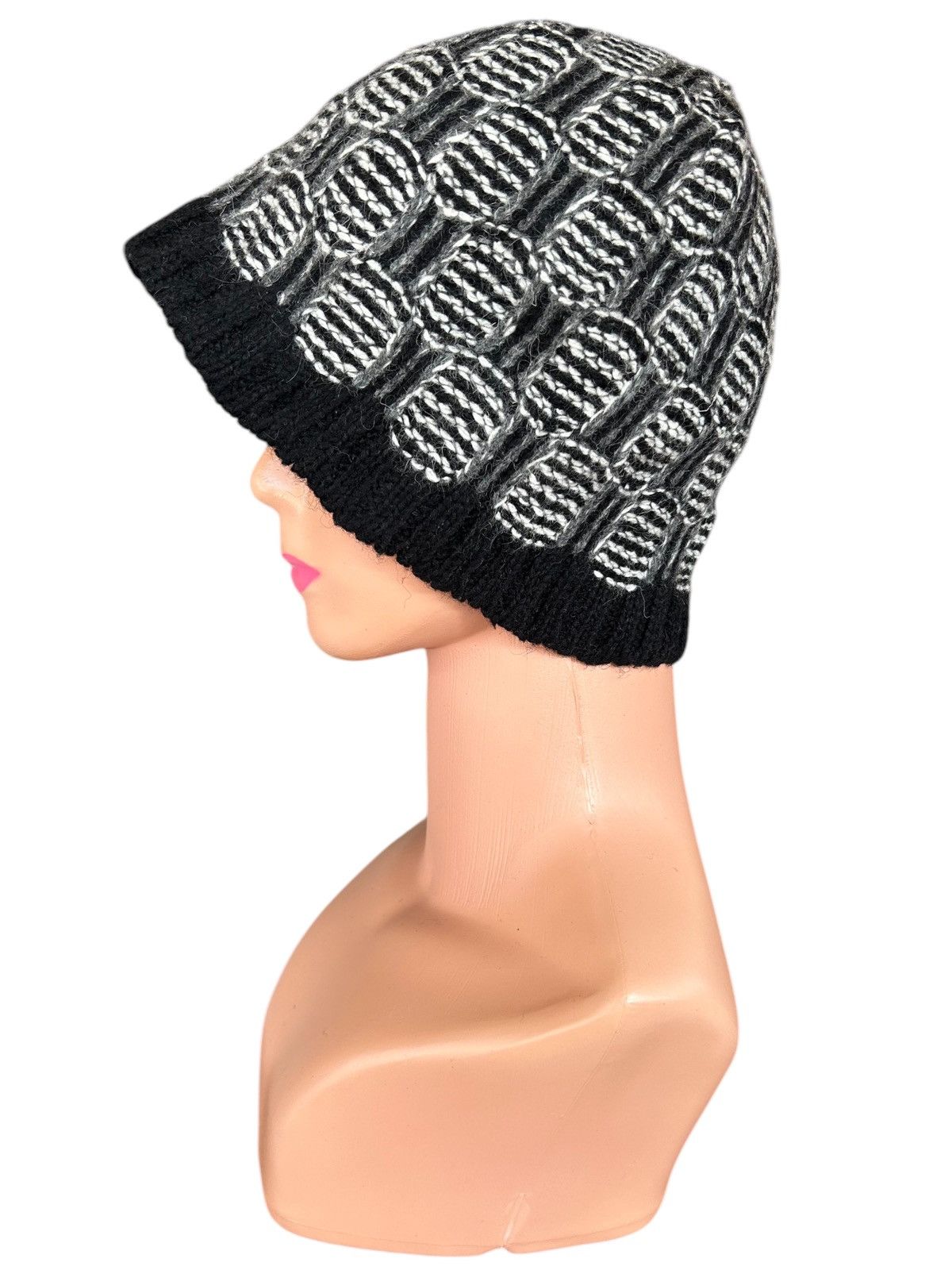 Japanese Brand × Kapital × Vintage Crochet Knitted Handmade Beanie Hats Size ONE SIZE - 2 Thumbnail