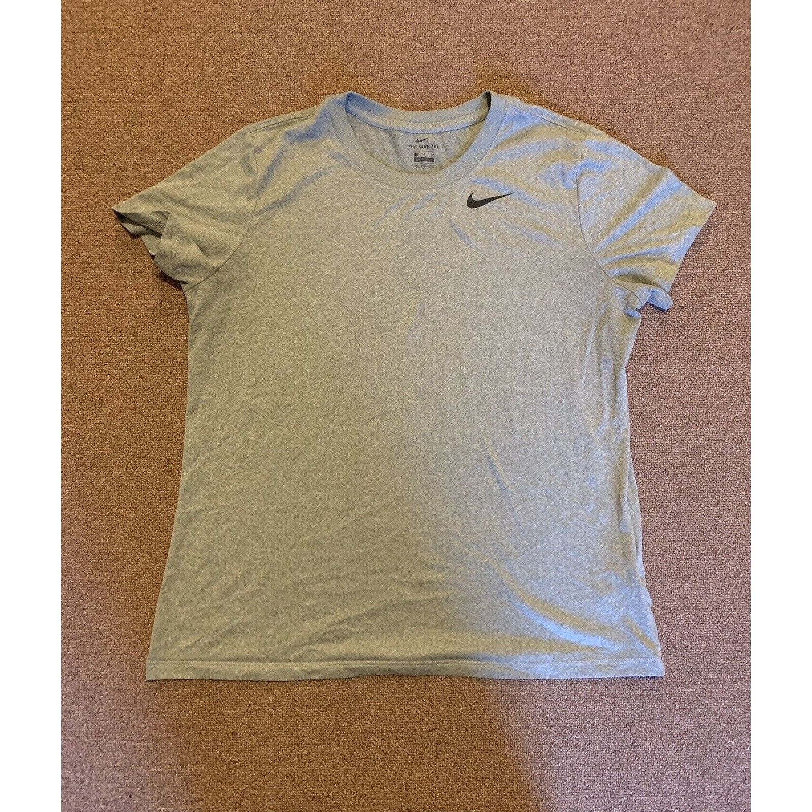 Nike Nike Dri-Fit Shirt Mens Large Short Sleeve Lightweight Gray Size US L / EU 52-54 / 3 - 1 Thumbnail