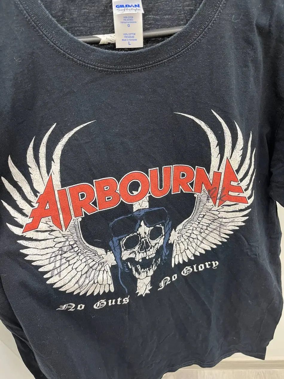 Band Tees Airborne Singned No Guts No Glory T-shirt Tee Size US L / EU 52-54 / 3 - 2 Thumbnail