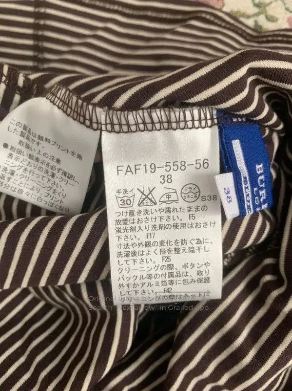 Burberry Burberry Striped Hooded Dress in Dark Brown. Size M / US 6-8 / IT 42-44 - 5 Thumbnail