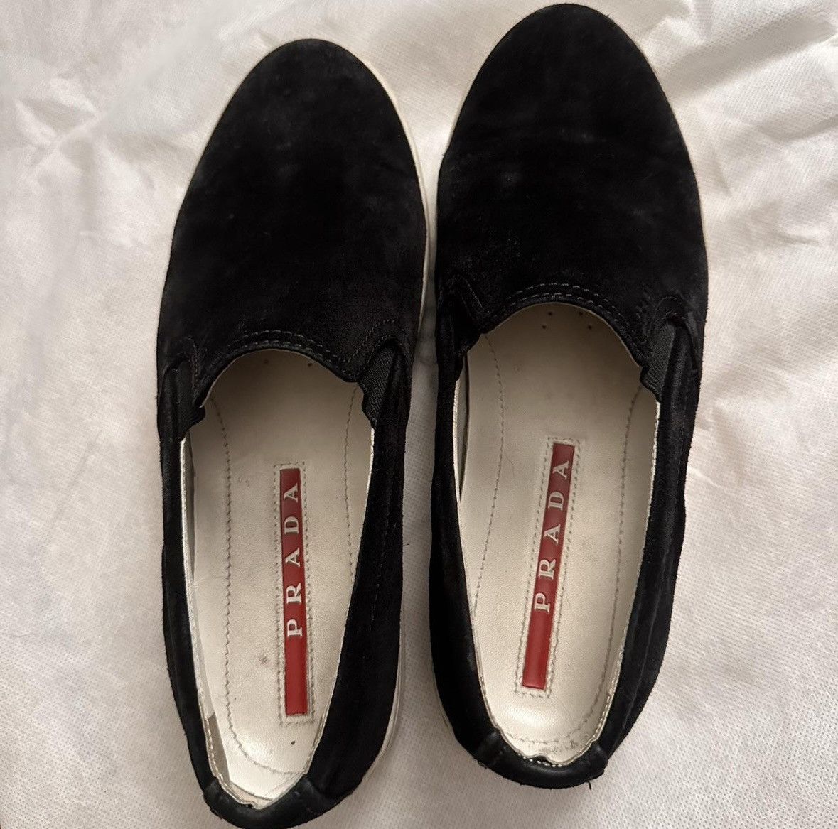 Prada Prada sport suede shoes Size US 7.5 / IT 37.5 - 1 Thumbnail