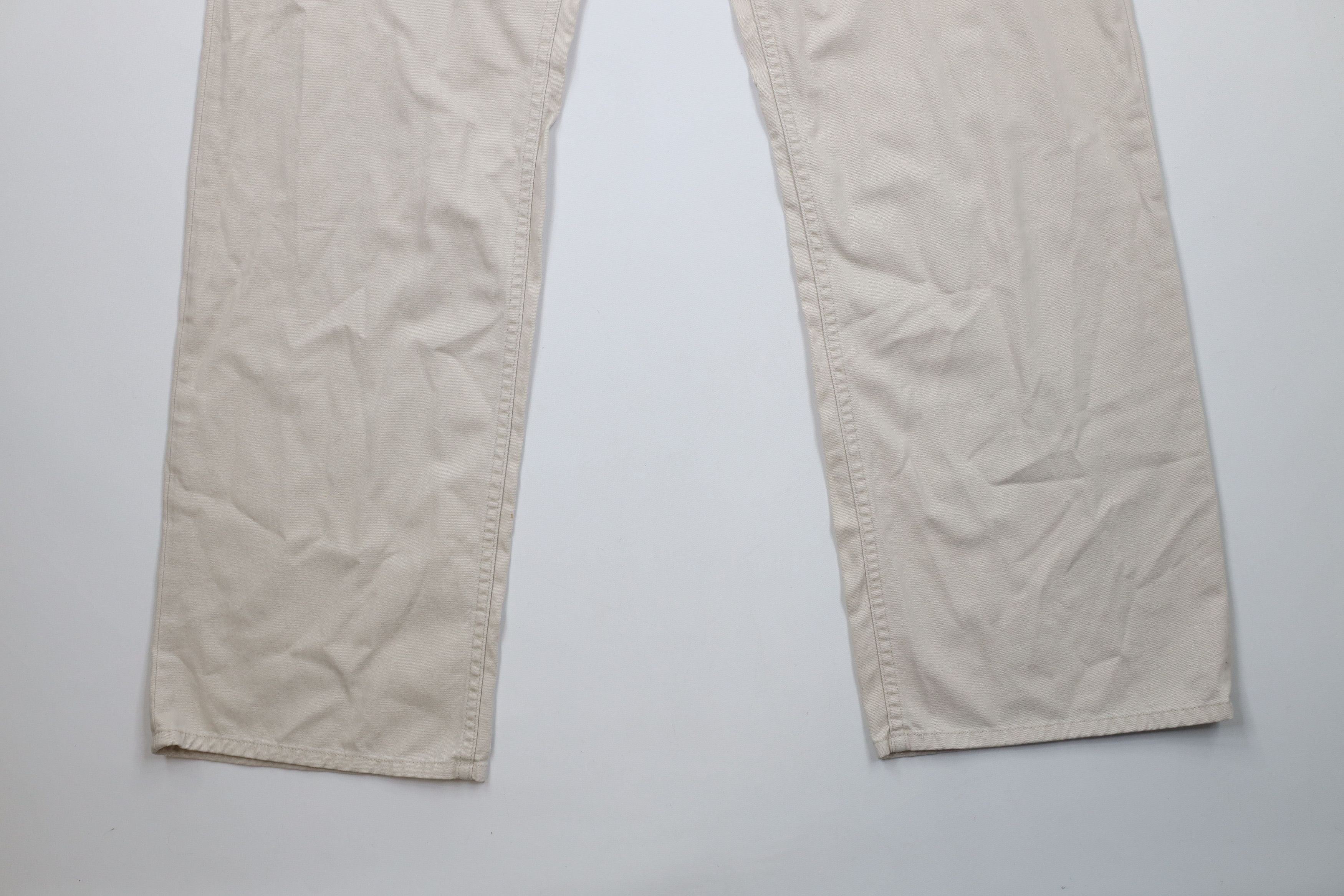 Gap × Vintage Deadstock Vintage Y2K 2001 Gap Baggy Vintage Cut Pants Beige Size US 38 / EU 54 - 4 Thumbnail