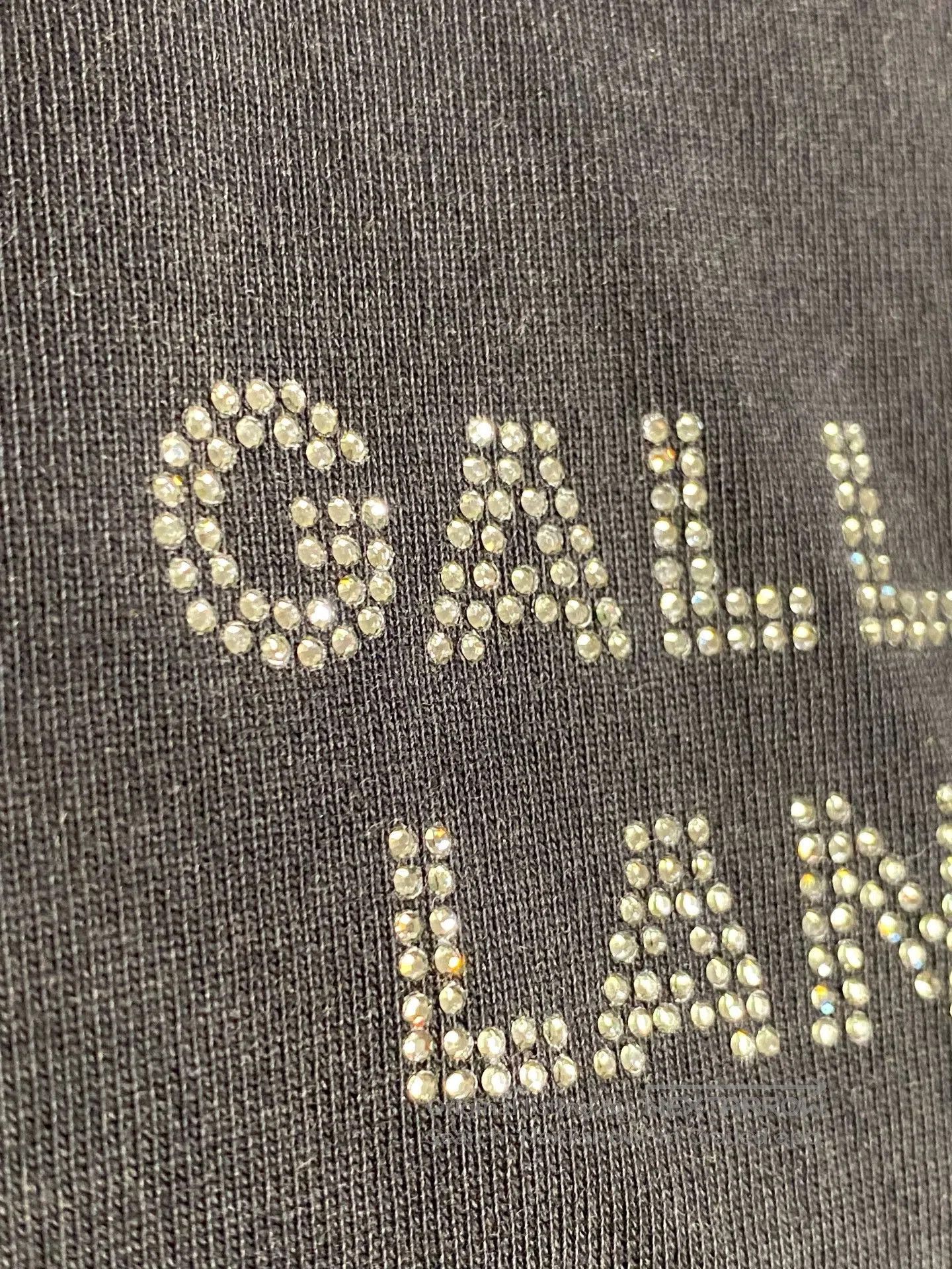 Vintage GALLIANO LANDOR Black Short Sleeve T. Size US M / EU 48-50 / 2 - 4 Thumbnail