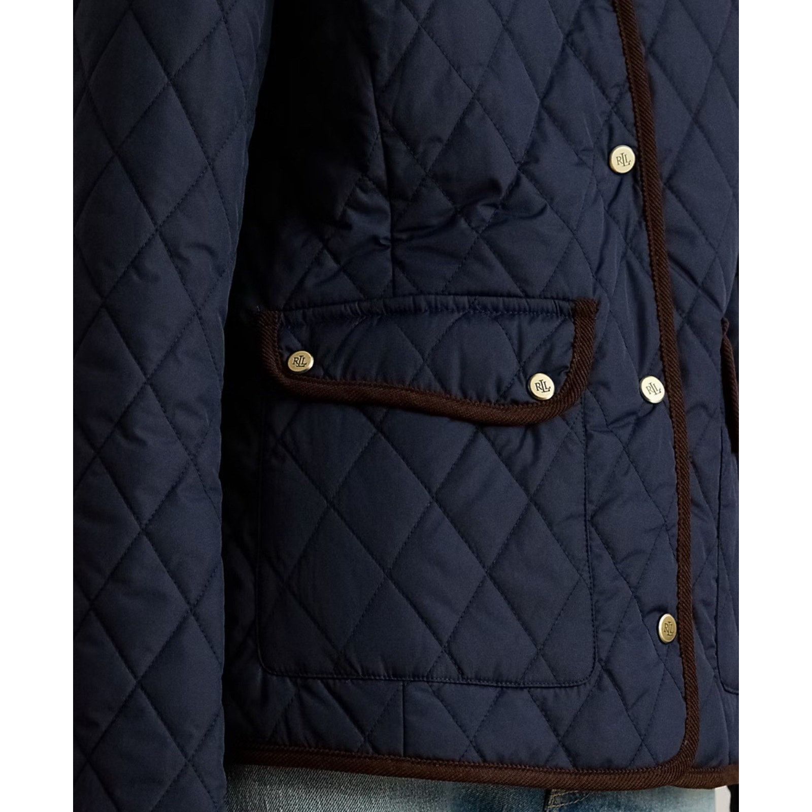 Lauren Ralph Lauren NWT Ralph Lauren Polo Women Quilted Jacket Dark Navy XL Size XL / US 12-14 / IT 48-50 - 10 Thumbnail