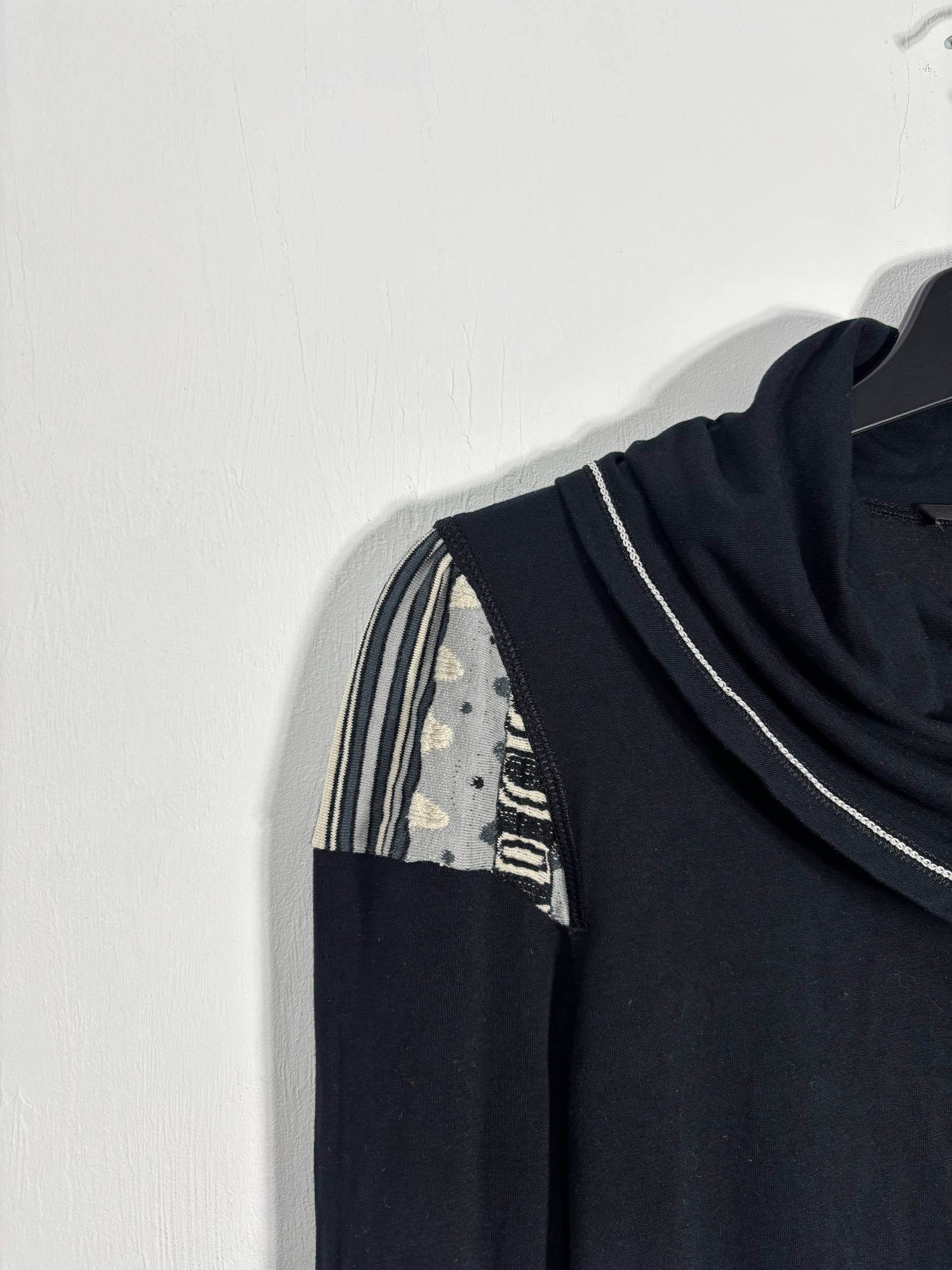 Other Beate Heymann Asymmetric Zip Cowl Neck Longsleeve 40 Size L / US 10 / IT 46 - 3 Thumbnail