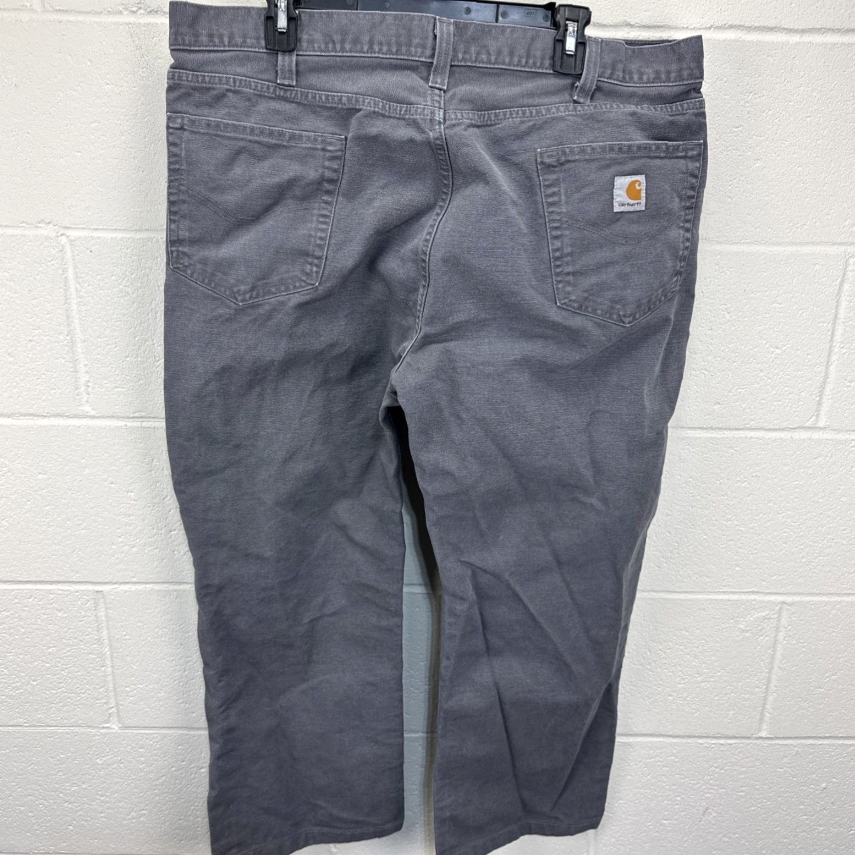 Carhartt VINTAGE Carhartt Relaxed Fit Duck Canvas Carpenter Work Pant Gray 40x30 Mens Pants 5-Pocket Logo Zip Size US 40 / EU 56 - 7 Thumbnail