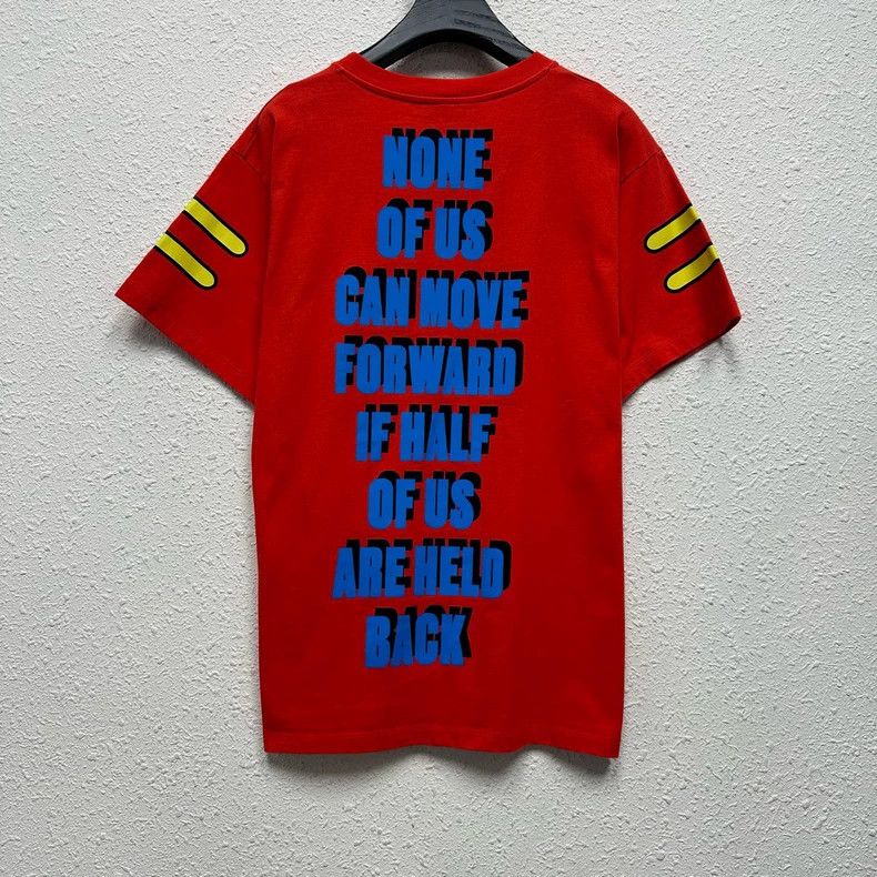 Gucci Gucci Hope to ring the bell, stacked short sleeves 2501-Nex Size US XS / EU 42 / 0 - 2 Thumbnail