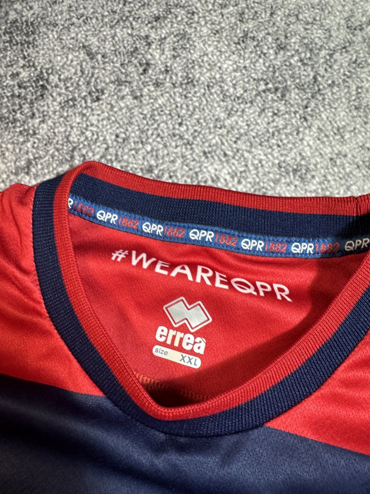 Errea × Vintage Errea QPR Soccer Jersey Streetwear Rare Fan Items XXL Casual Size US XXL / EU 58 / 5 - 3 Thumbnail