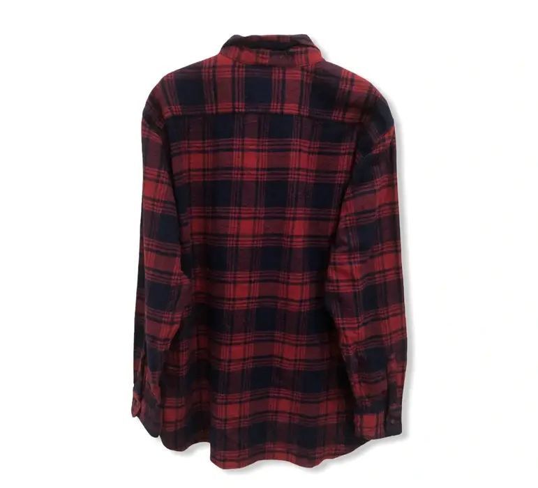 Japanese Brand Japanese Brand Uniqlo Plaid Tartan Flannel Shirt 👕 Size US XL / EU 56 / 4 - 4 Thumbnail