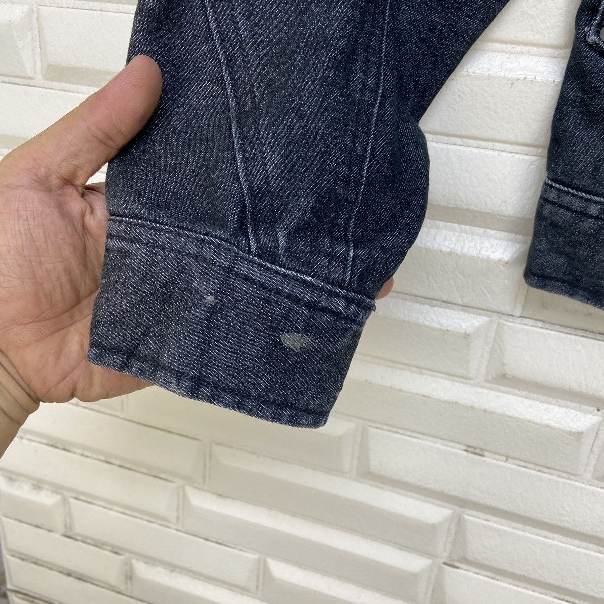 Japanese Brand Japanese Brand I’z Frontier Biker Stretch Denim Jacket Size US S / EU 44-46 / 1 - 6 Thumbnail