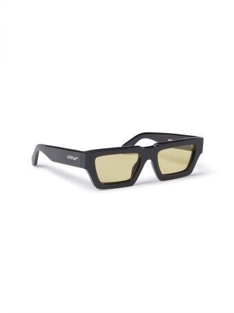 Off-White NEW OFF WHITE OERI129S24PLA0011018 Manchester Black Yellow Size ONE SIZE - 1 Thumbnail