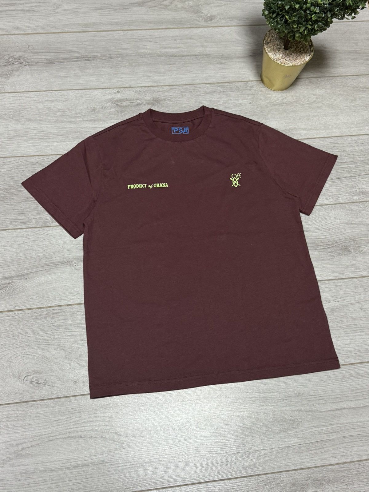 Off-White 🔥 Off-White x Daily Paper x Surf Ghana T-Shirt 2021 RARE Size US S / EU 44-46 / 1 - 2 Thumbnail