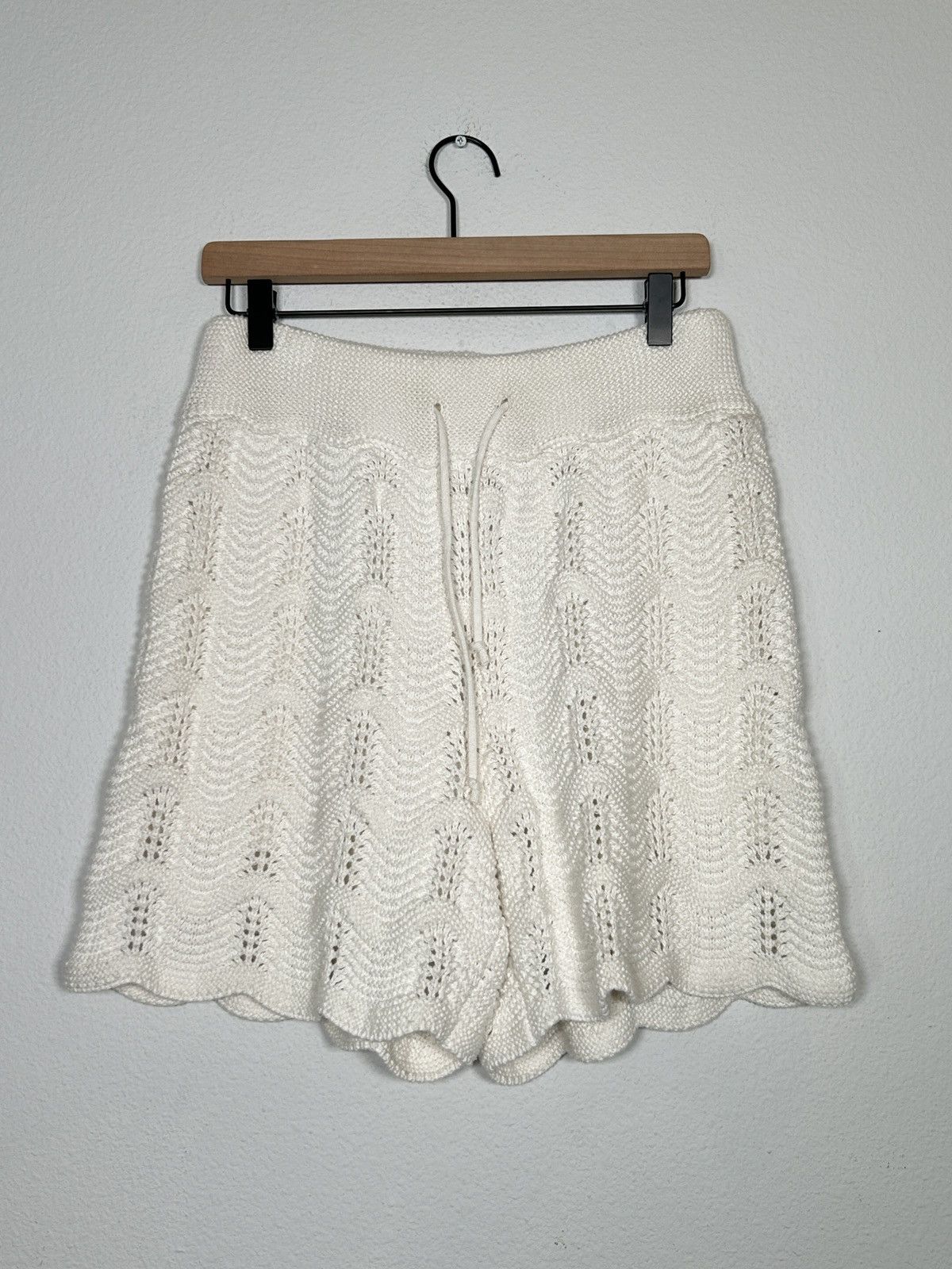 Casablanca Crochet Wavy Tennis Club Shorts Size US 30 / EU 46 - 1 Thumbnail