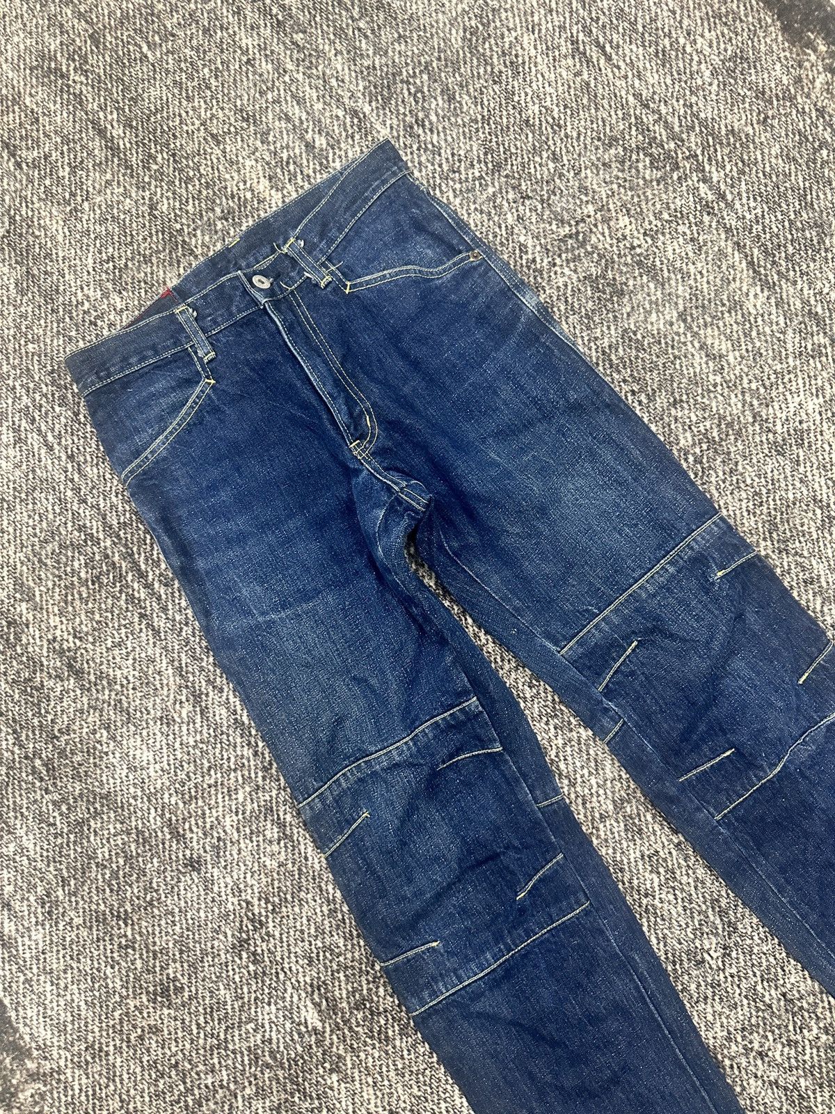 If Six Was Nine × Japanese Brand × PPFM PPFM Blue Denim Jeans Size US 29 - 2 Thumbnail