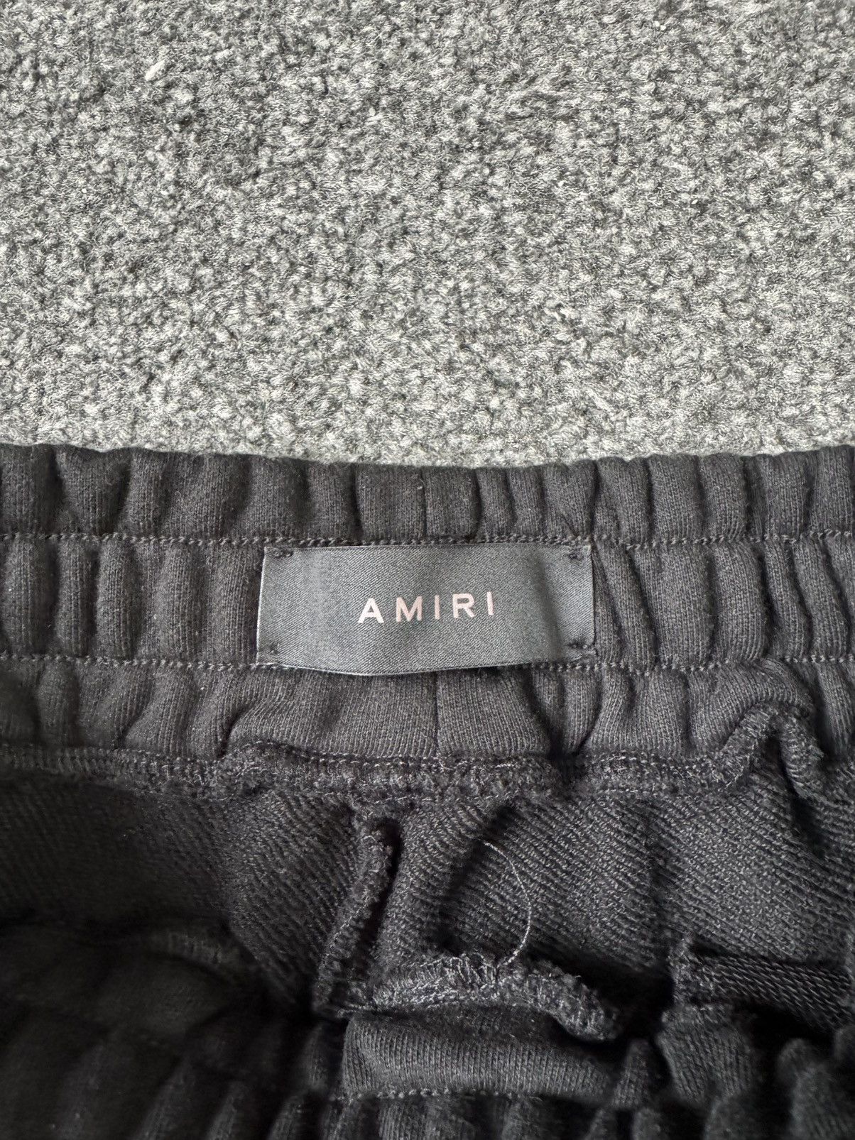 Amiri Amiri Black Logo Shorts Size US 30 / EU 46 - 6 Thumbnail