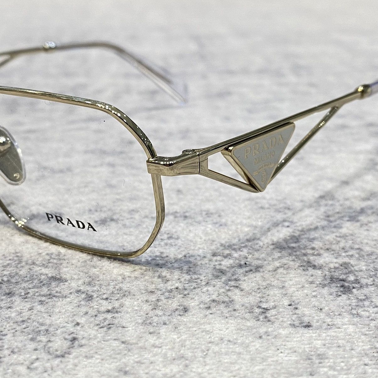 Prada PRADA 0PR A53V ZVN1O1 PALE GOLD Size ONE SIZE - 2 Thumbnail